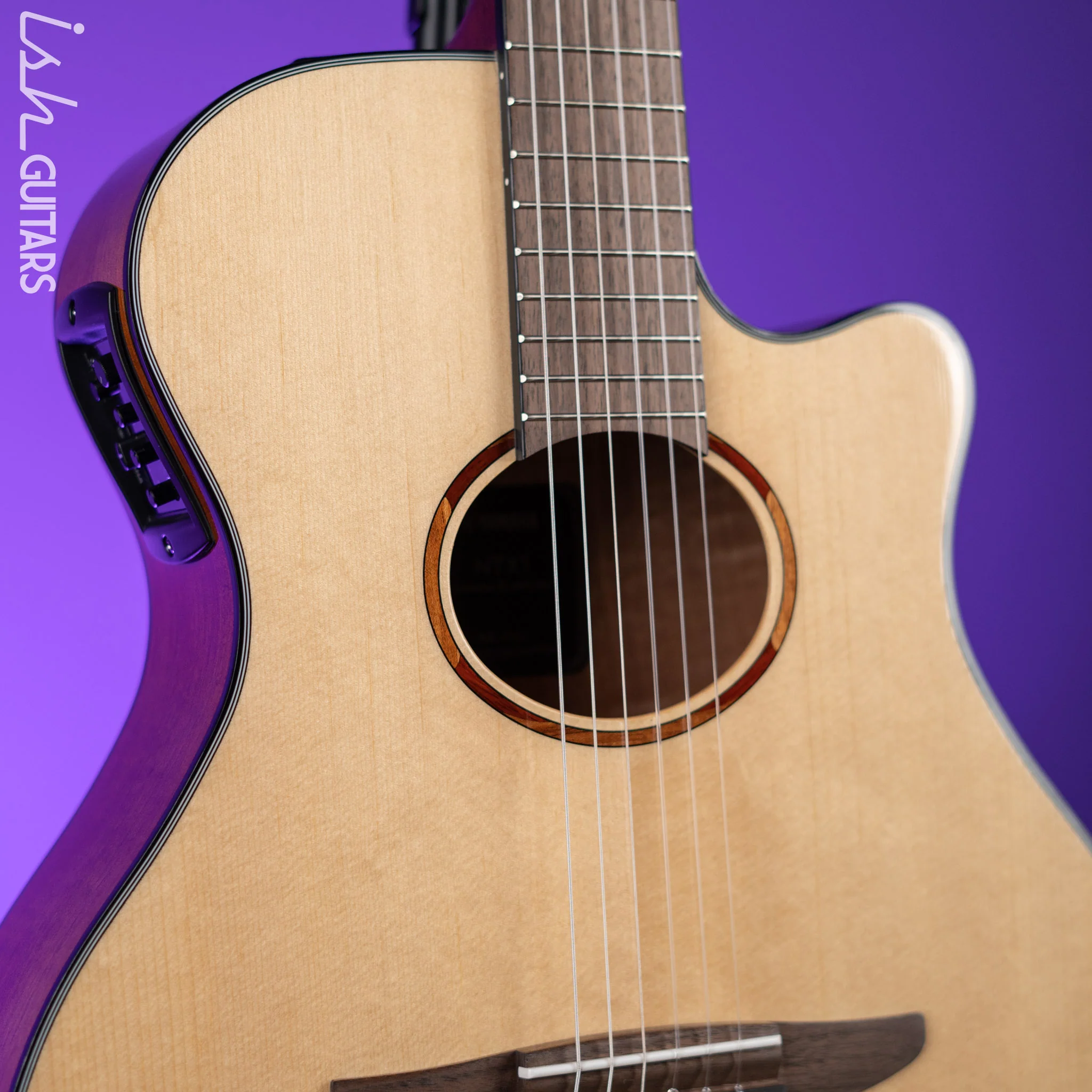 2022 Yamaha NTX1 Classical Cutaway Natural - Image 3