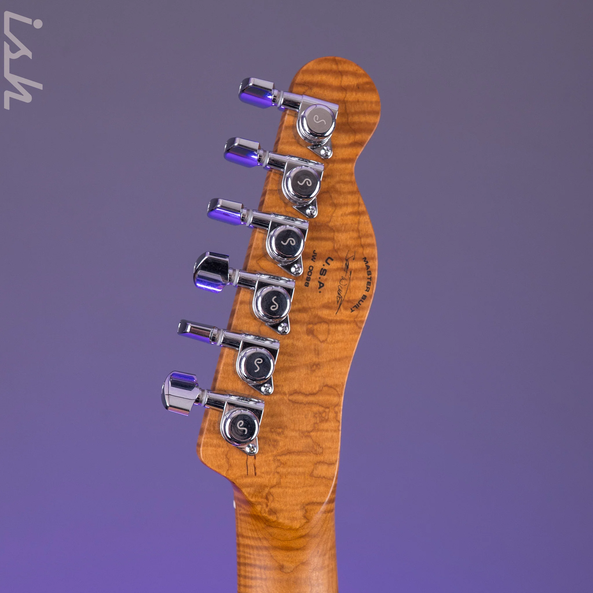 2023 Charvel Custom Shop Style 2 Natural Oil Masterbuilt Metal - Joe Williams - Image 13