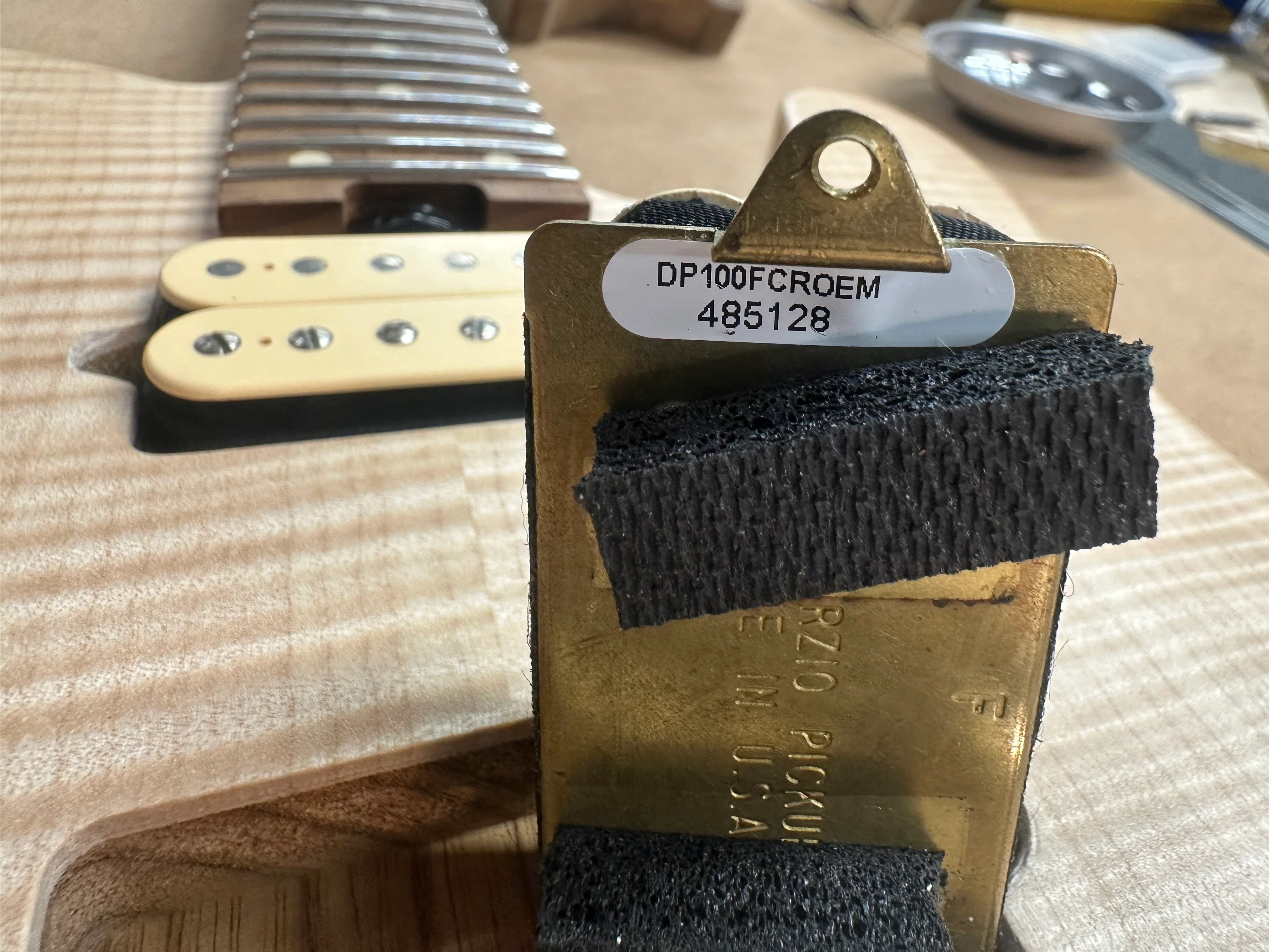 2023 Charvel Custom Shop Style 2 Natural Oil Masterbuilt Metal - Joe Williams - Image 17