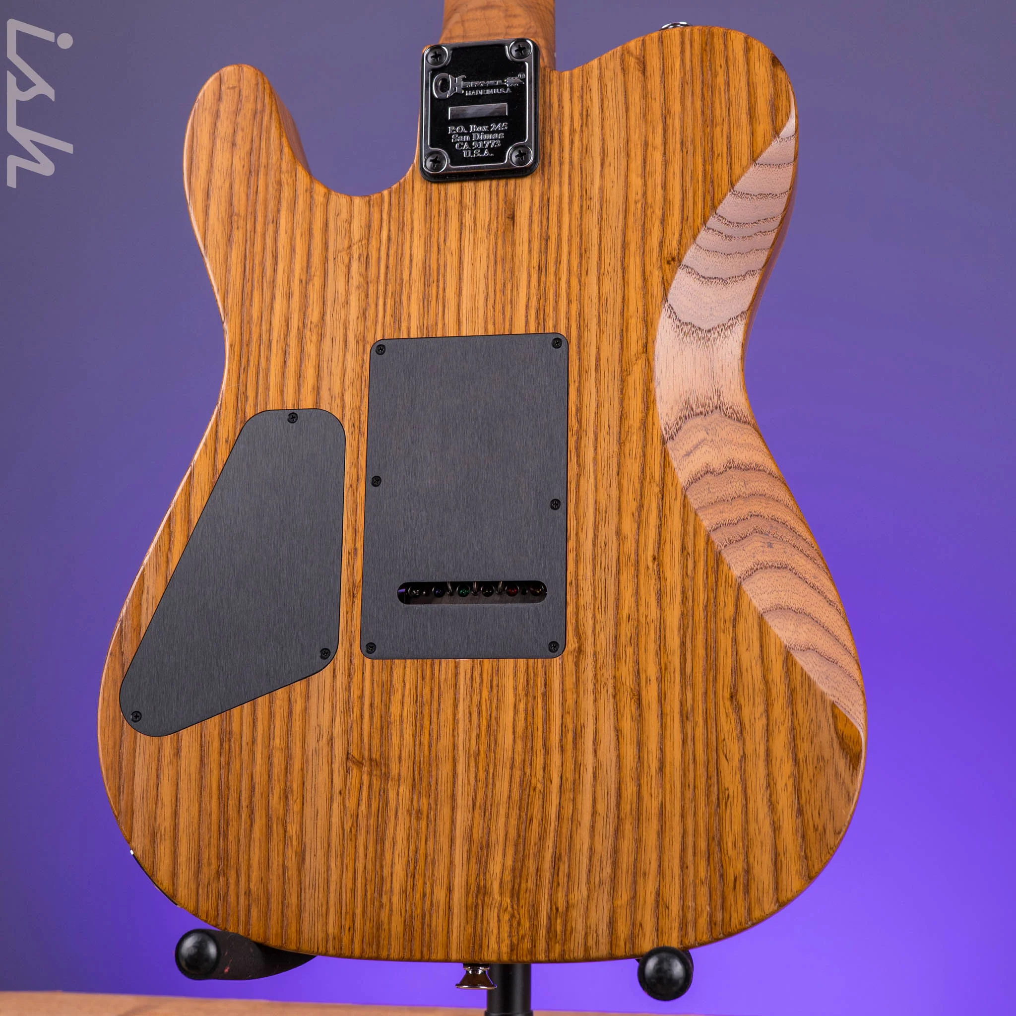 2023 Charvel Custom Shop Style 2 Natural Oil Masterbuilt Metal - Joe Williams - Image 9