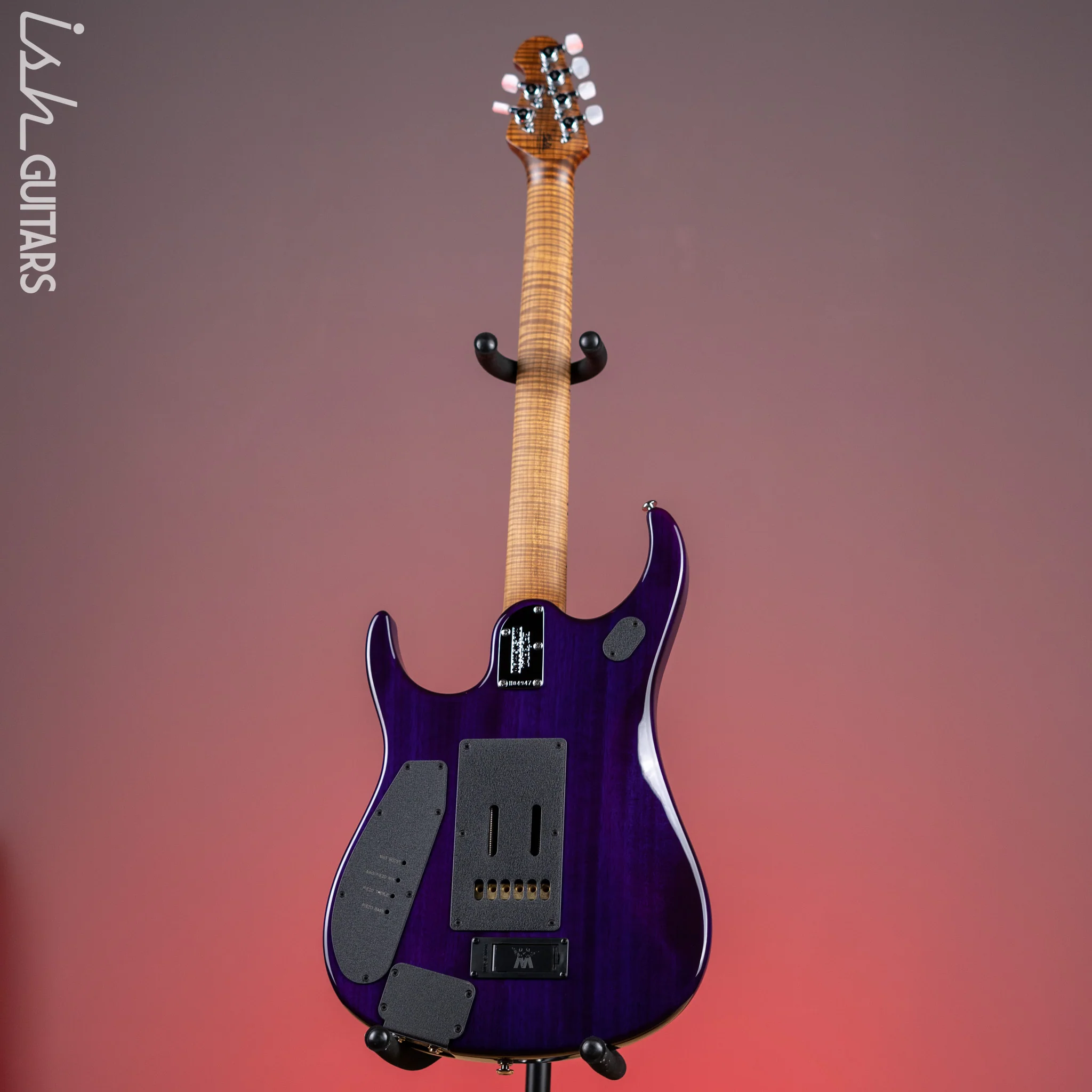 Ernie Ball Music Man JP15 John Petrucci 6-String Flame Top Purple Nebula - Image 6