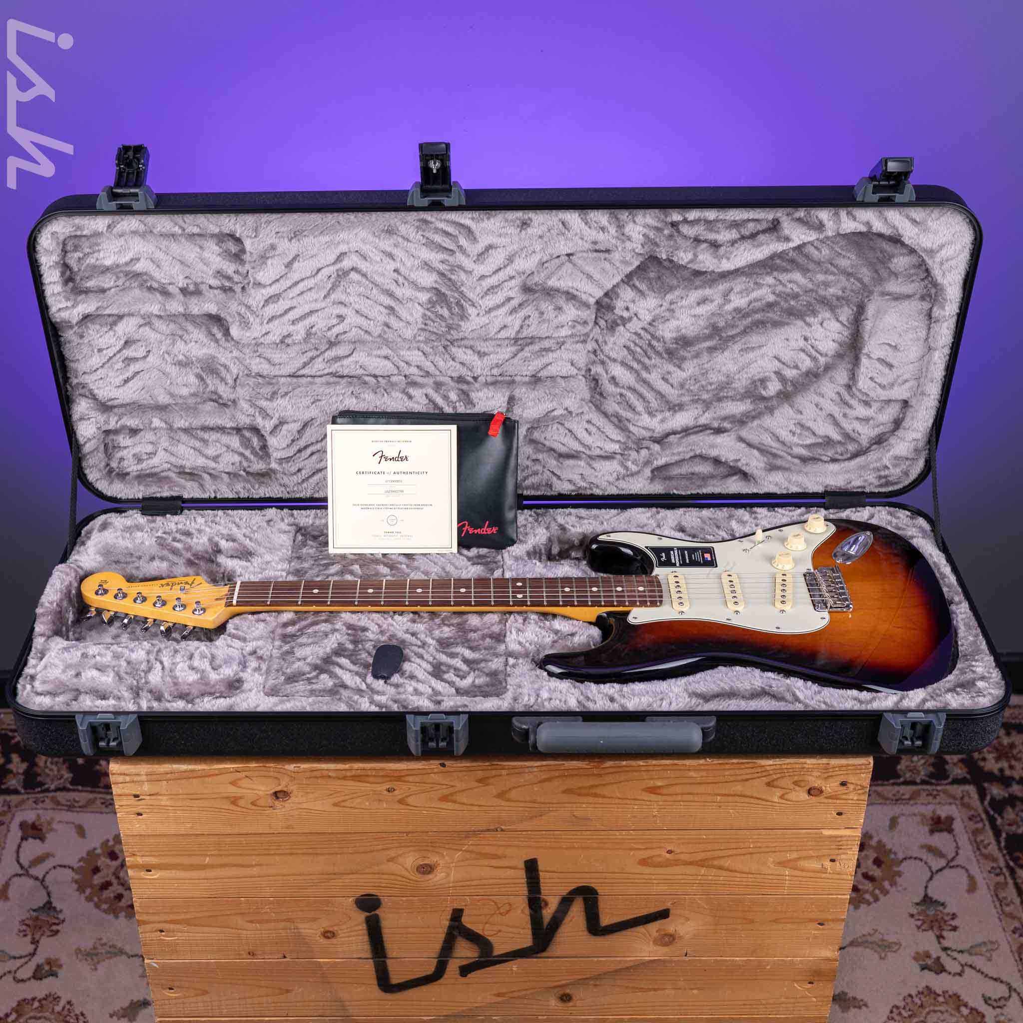 2023 Fender American Professional II Stratocaster 2-Color Sunburst - Image 18