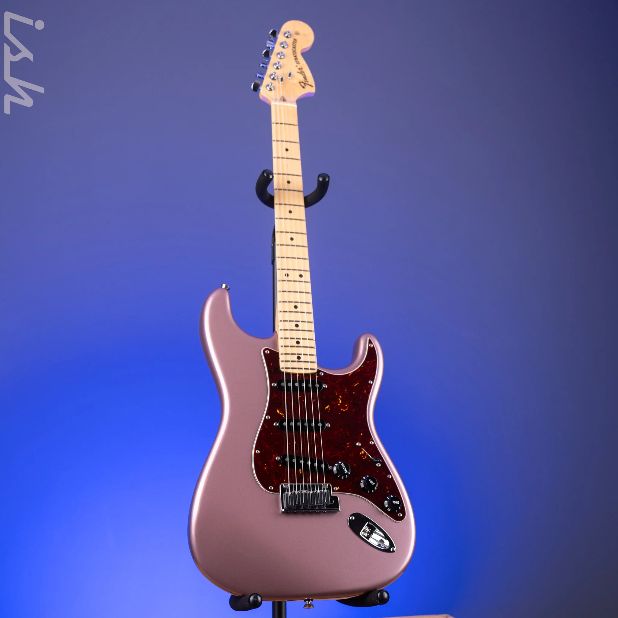 2023 Fender Mod Shop Stratocaster Burgundy Mist Metallic - Image 2