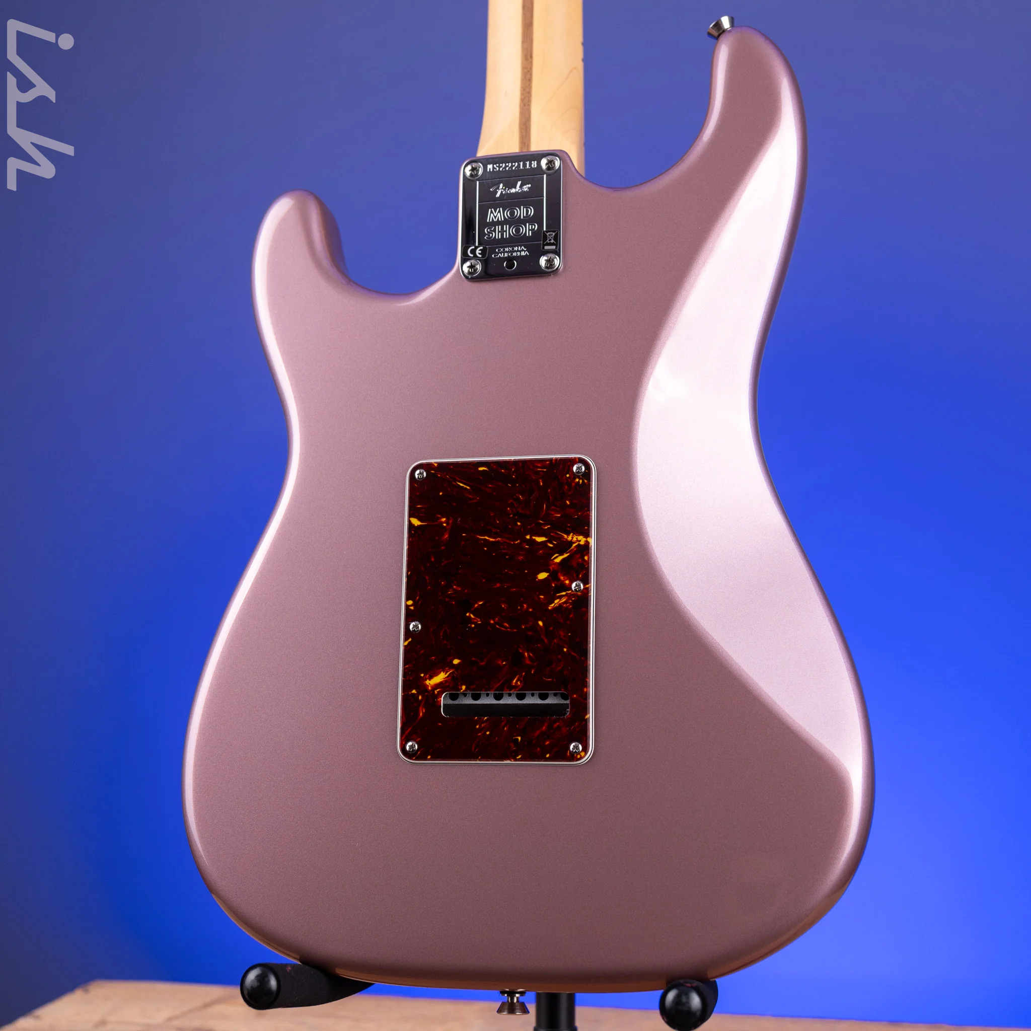 2023 Fender Mod Shop Stratocaster Burgundy Mist Metallic - Image 9