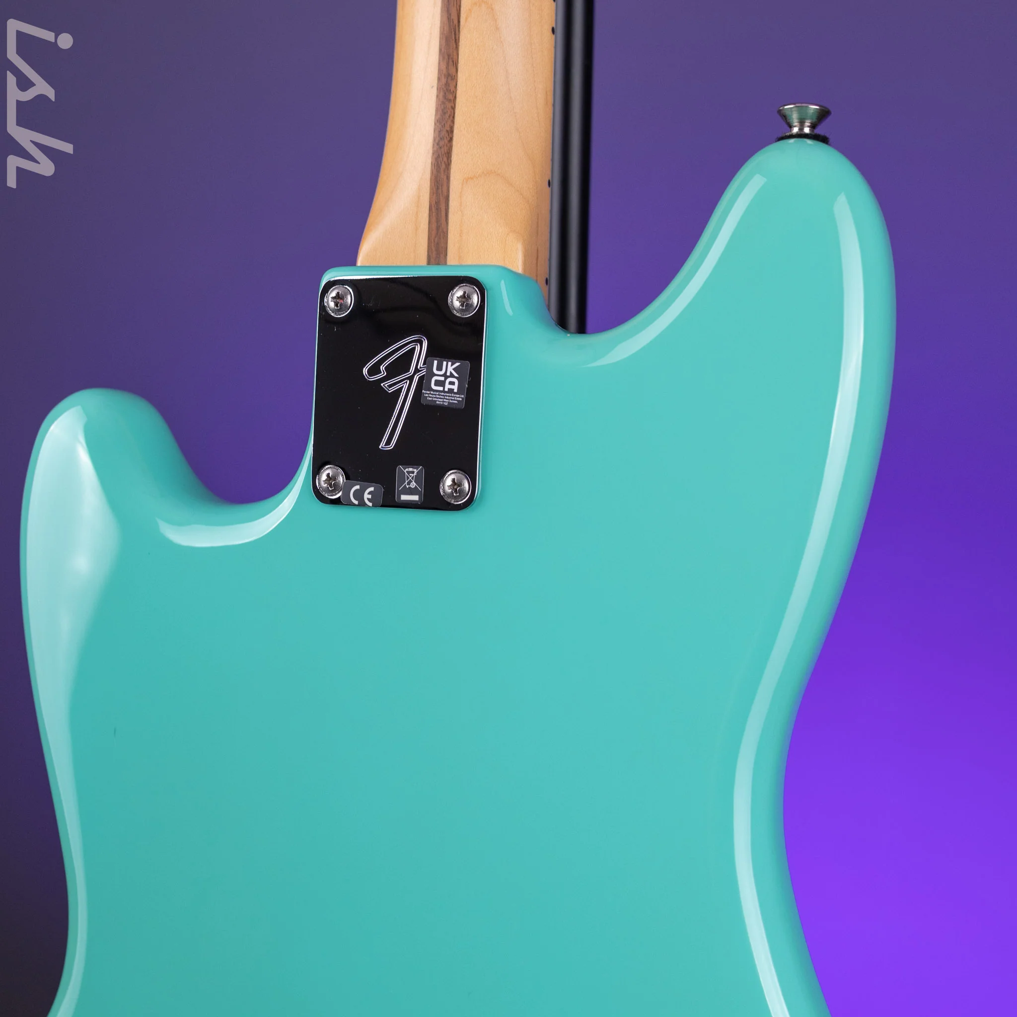 2023 Fender Player Mustang 90 Seafoam Green - Image 10