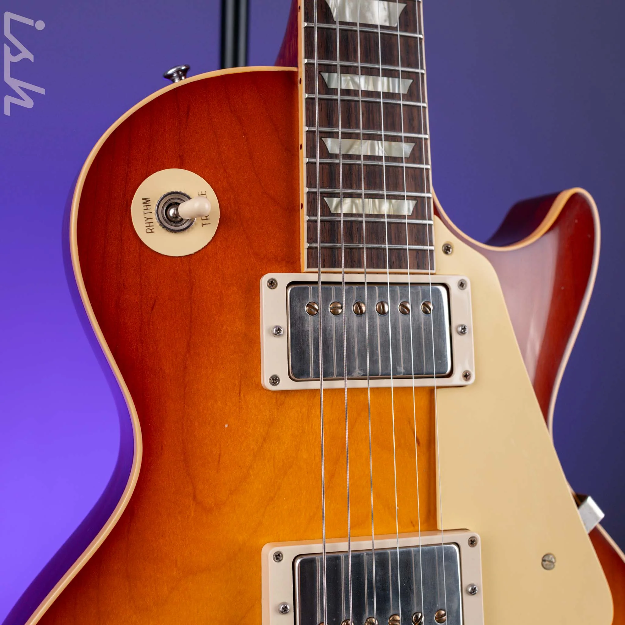 2023 Gibson Custom Shop ’58 Les Paul Standard Reissue Abilene Sunset Burst - Image 3