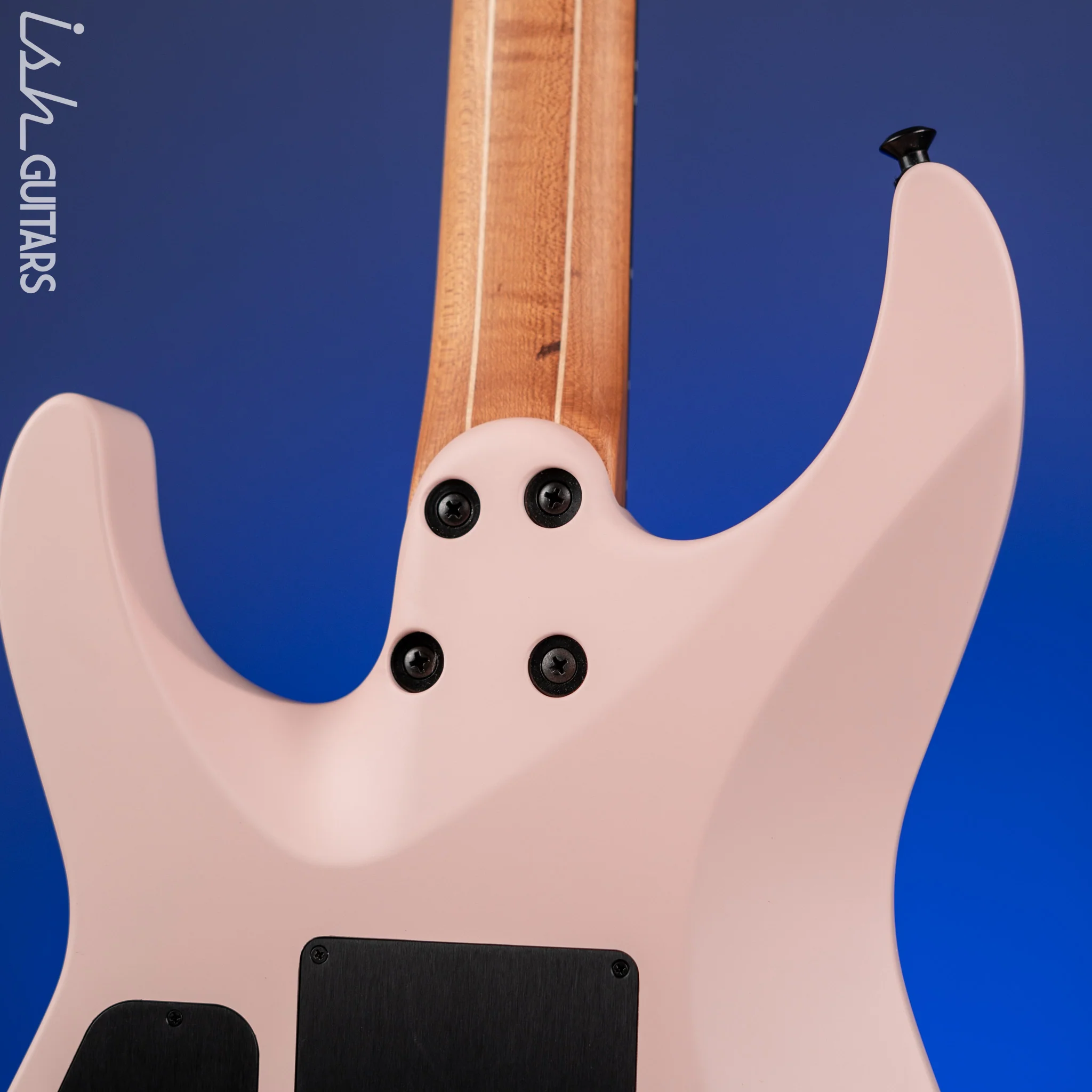 Jackson American Series Virtuoso Electric Guitar Satin Shell Pink Demo - Image 8