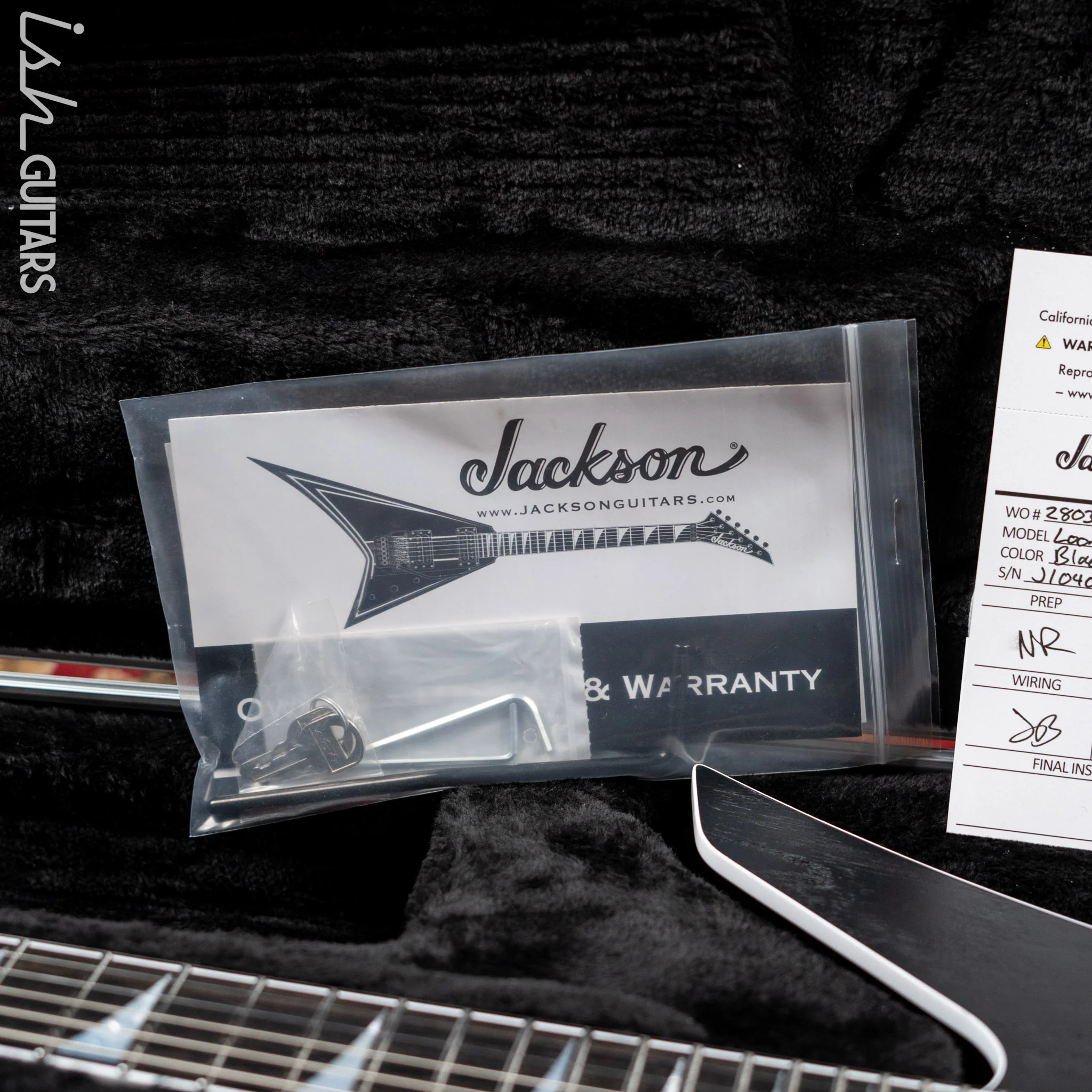2023 Jackson USA Jeff Loomis Signature Kelly Custom Shop Black Ash - Image 14