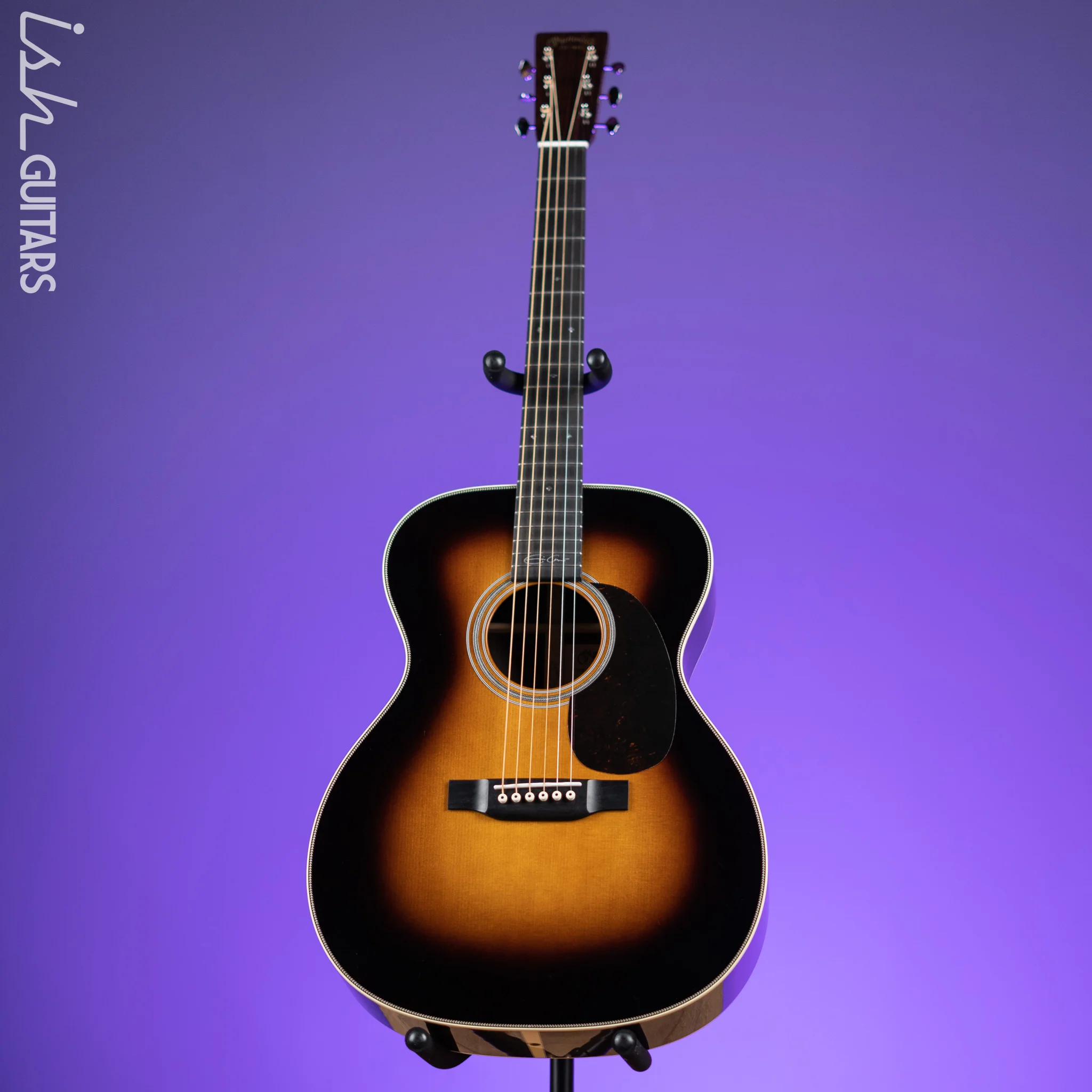 2023 Martin 000-28EC Eric Clapton Signature Acoustic Guitar Sunburst - Image 2