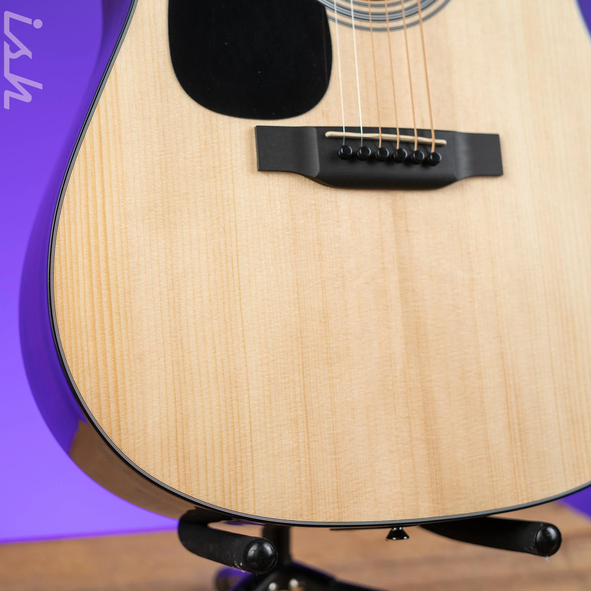 2023 Martin D-12E Road Series Left-Handed Acoustic-Electric Guitar - Natural - Image 4