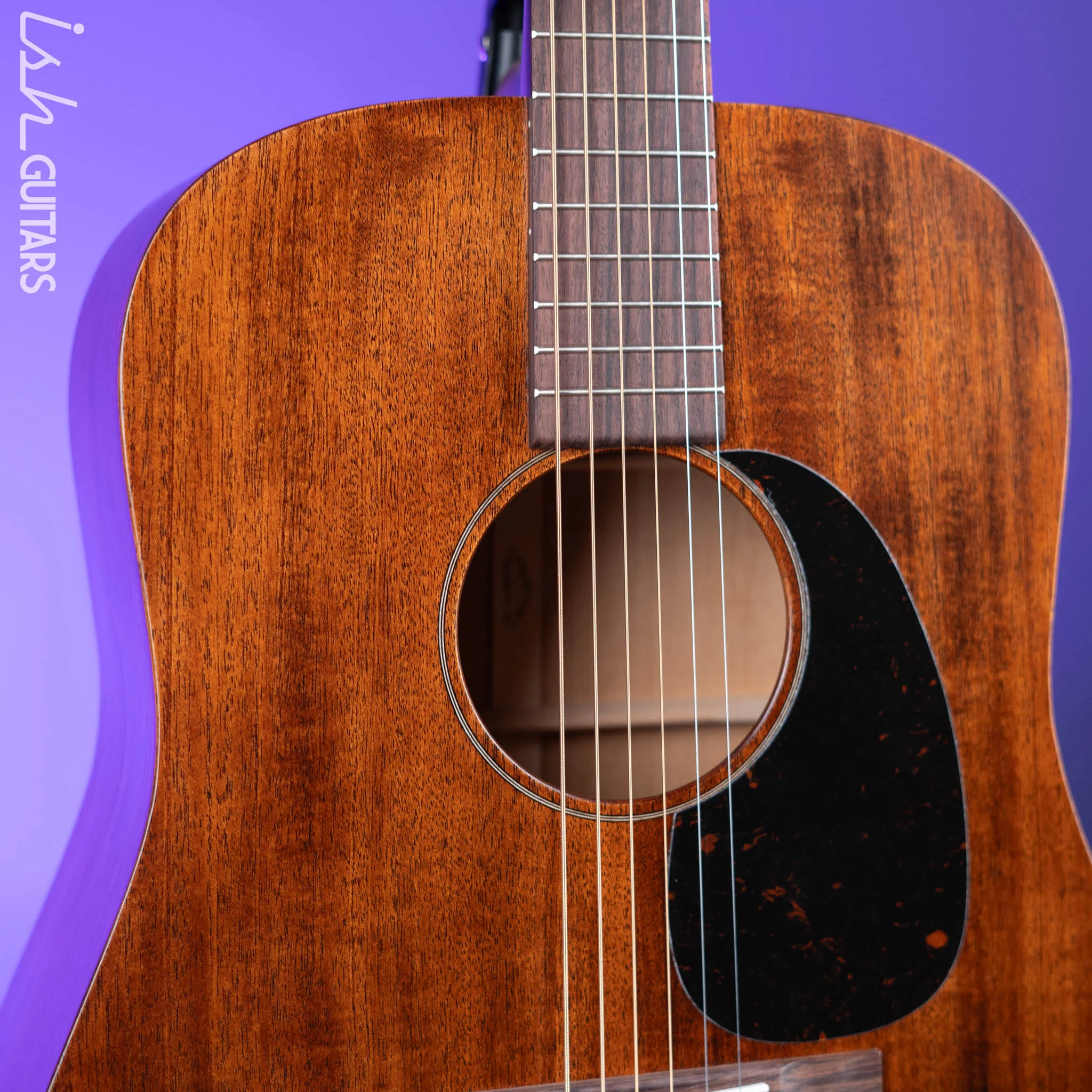 2023 Martin D-15M Mahogany Dreadnought Acoustic Guitar Natural - Image 3