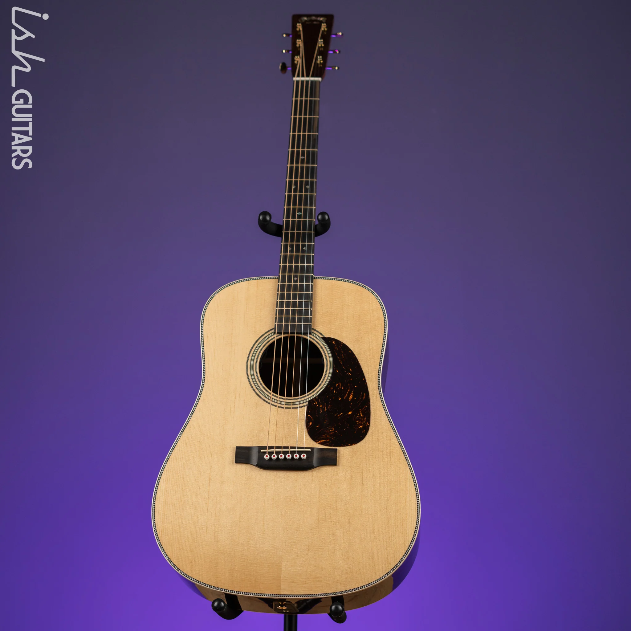 2023 Martin D-28E Modern Deluxe Acoustic-Electric Natural - Image 2