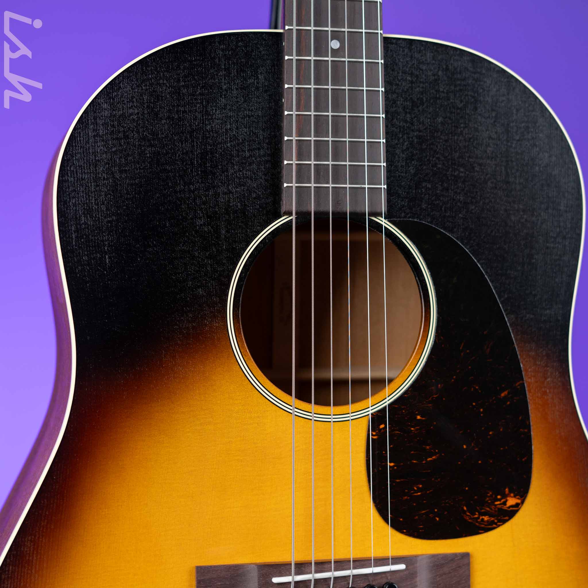 2023 Martin DSS-17 Acoustic Guitar Whiskey Sunset - Image 3