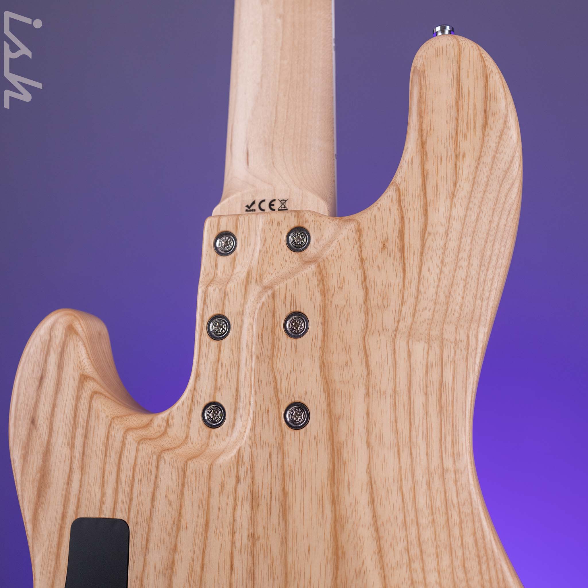 Mayones Jabba Custom 5 Buckeye Burl Trans Natural Satin - Image 8