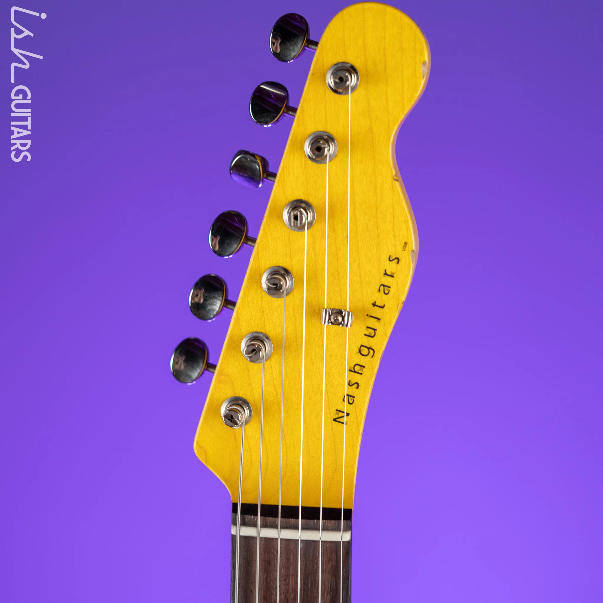 2023 Nash Guitars T-63 Olympic White - Image 5