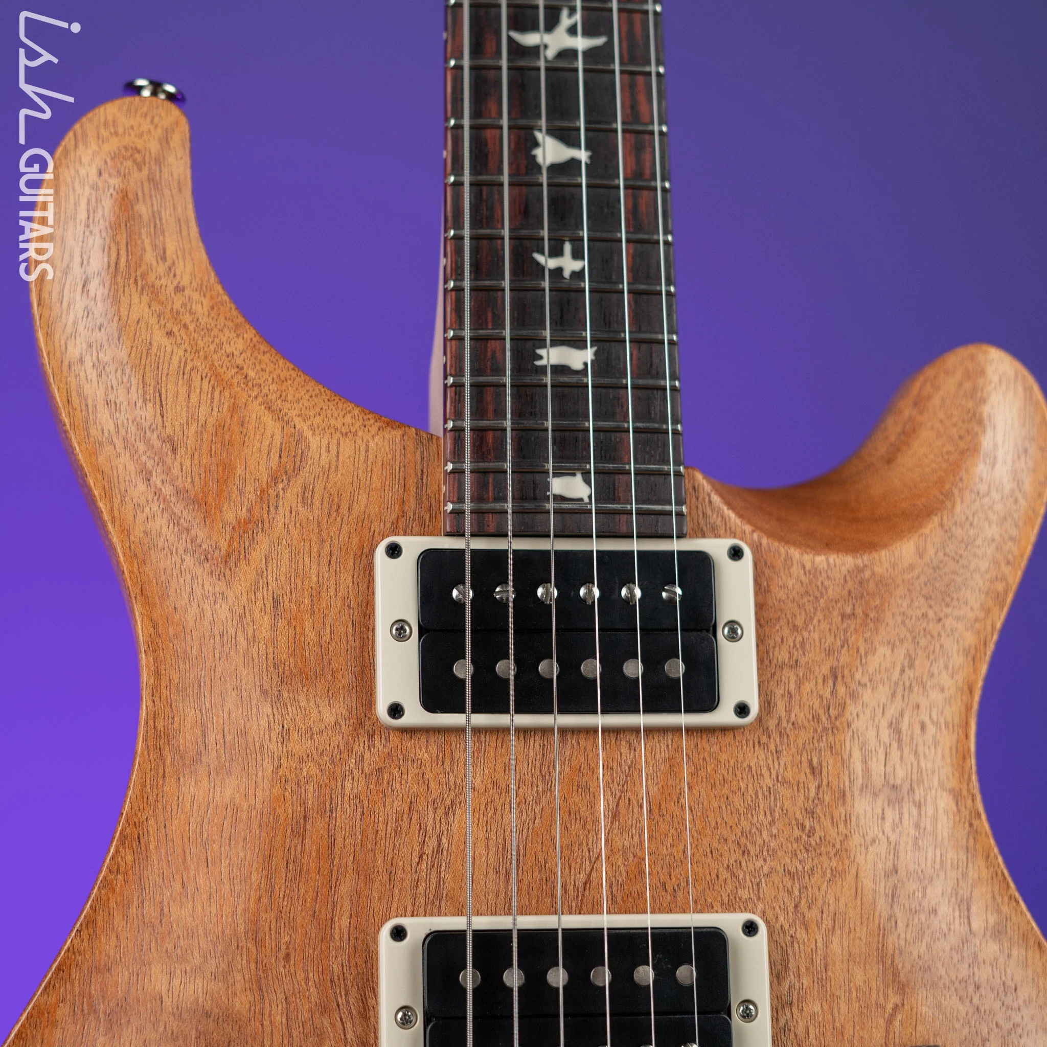 PRS CE 24 Standard Satin Nitro Electric Guitar Natural - Image 3