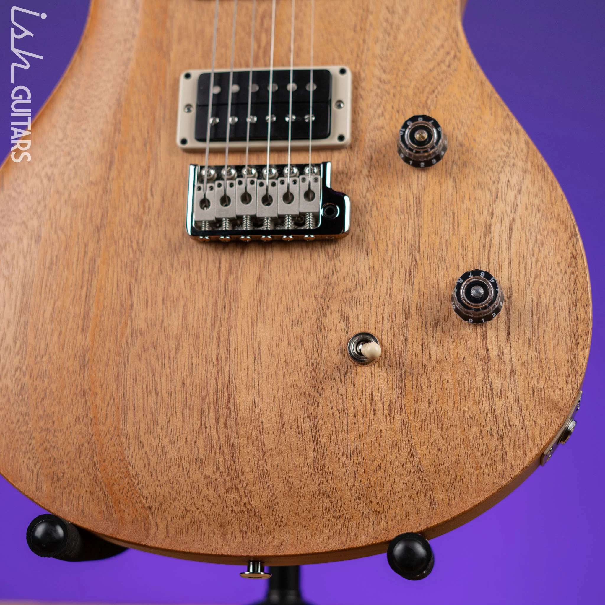 PRS CE 24 Standard Satin Nitro Electric Guitar Natural - Image 4