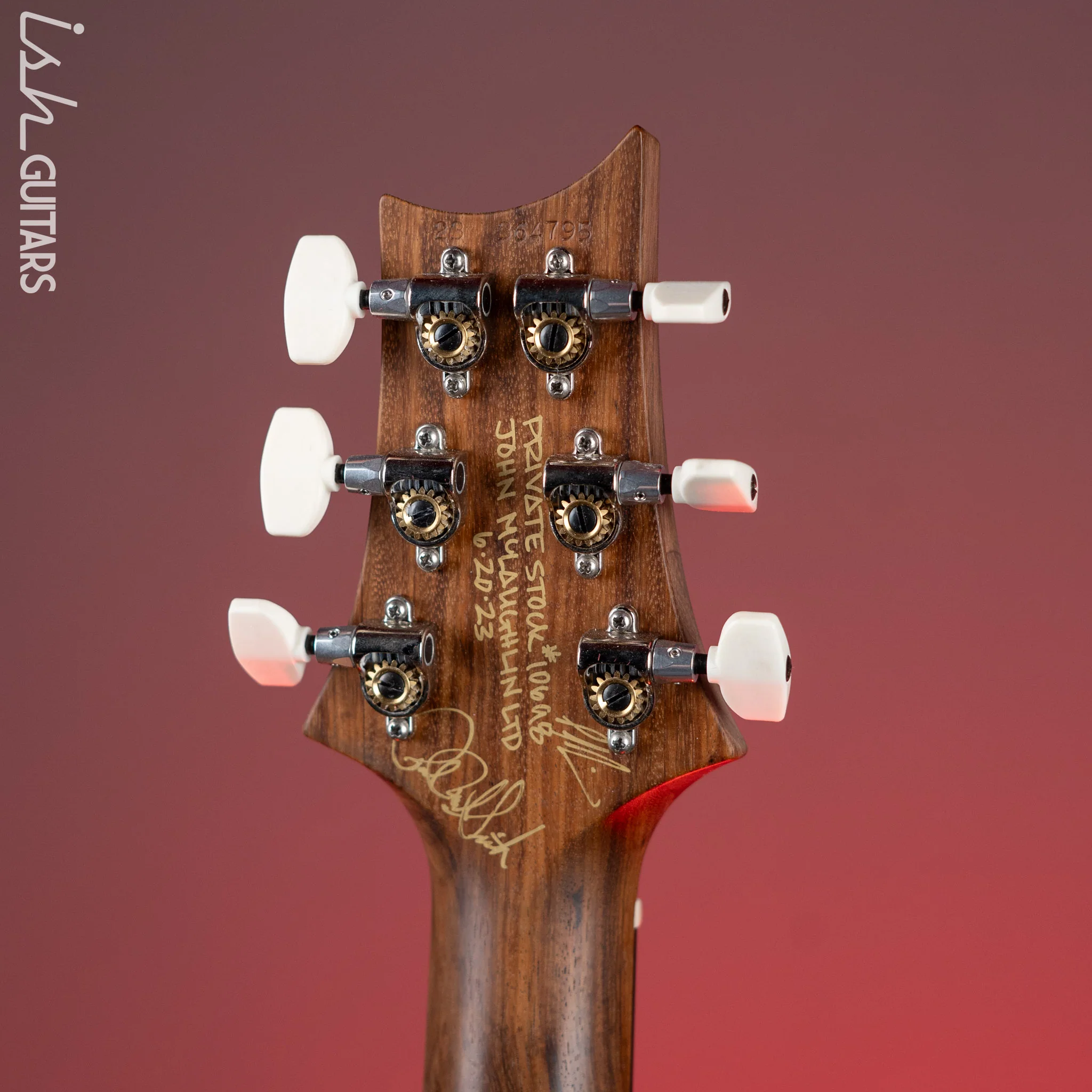 PRS Private Stock John McLaughlin Ltd. Signature Charcoal Pheonix - Image 12