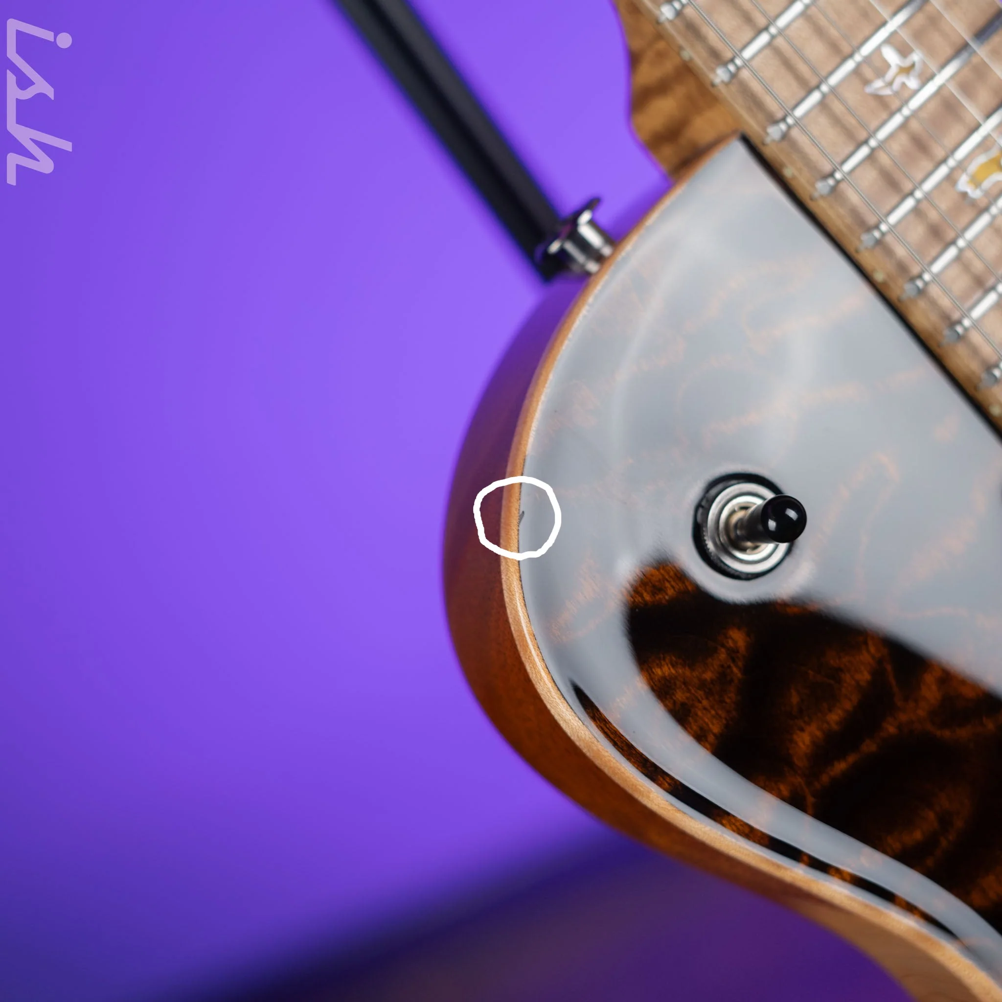 2023 PRS Private Stock Singlecut Sandstorm Glow - Image 6