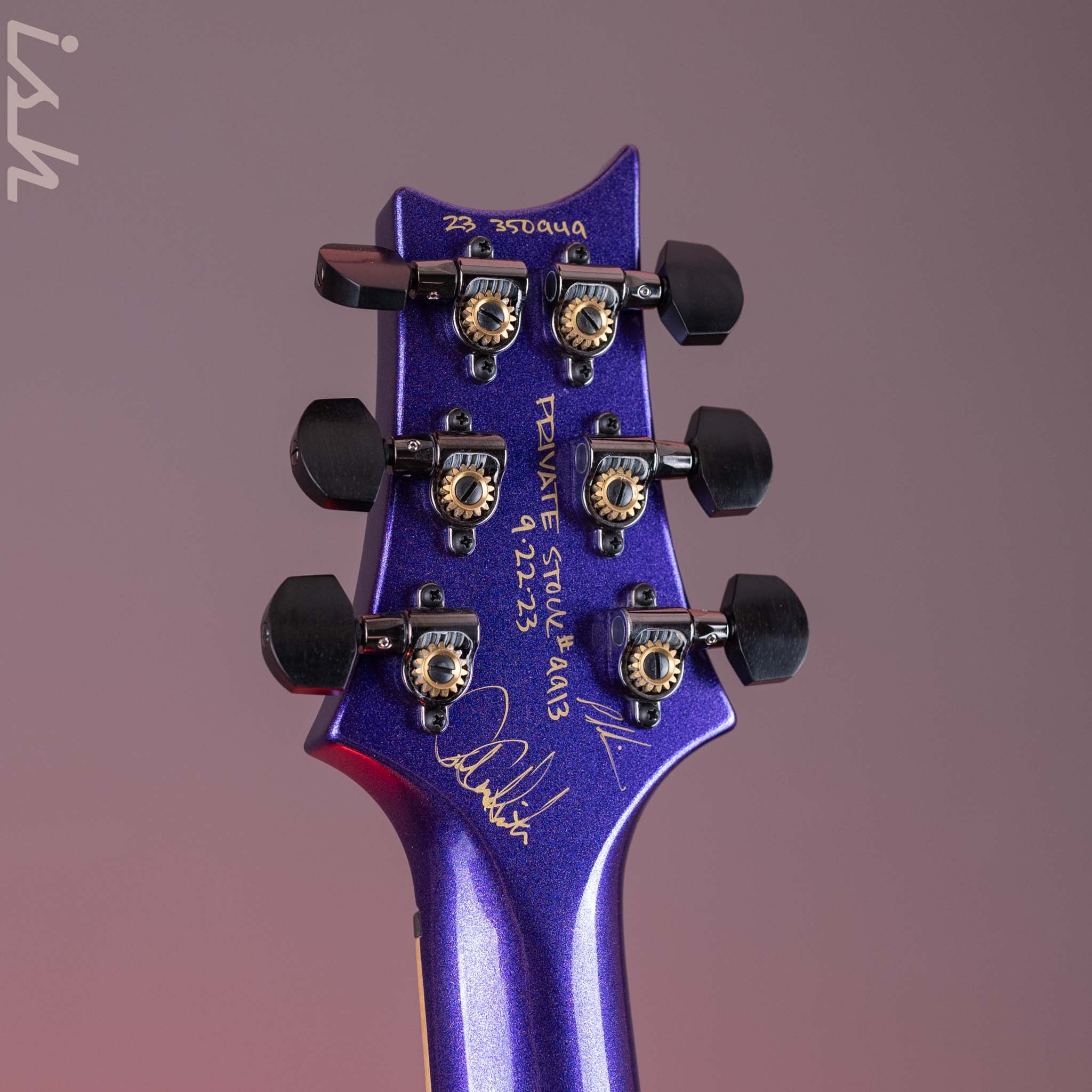 PRS Private Stock Custom 24 Purple Fire Mist with Palemoon Ebony Board - Image 12