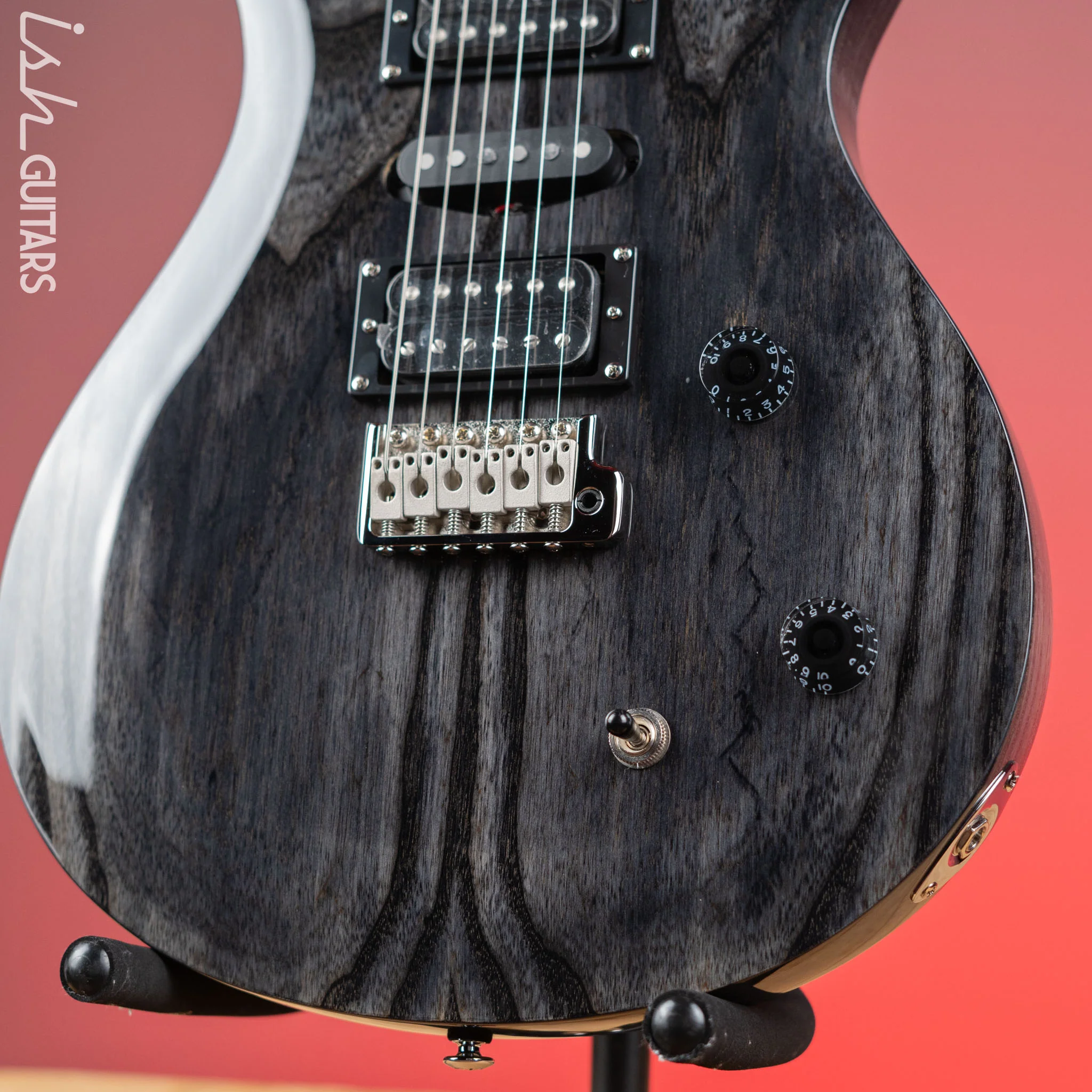 PRS SE Swamp Ash Special Electric Guitar Charcoal - Image 4