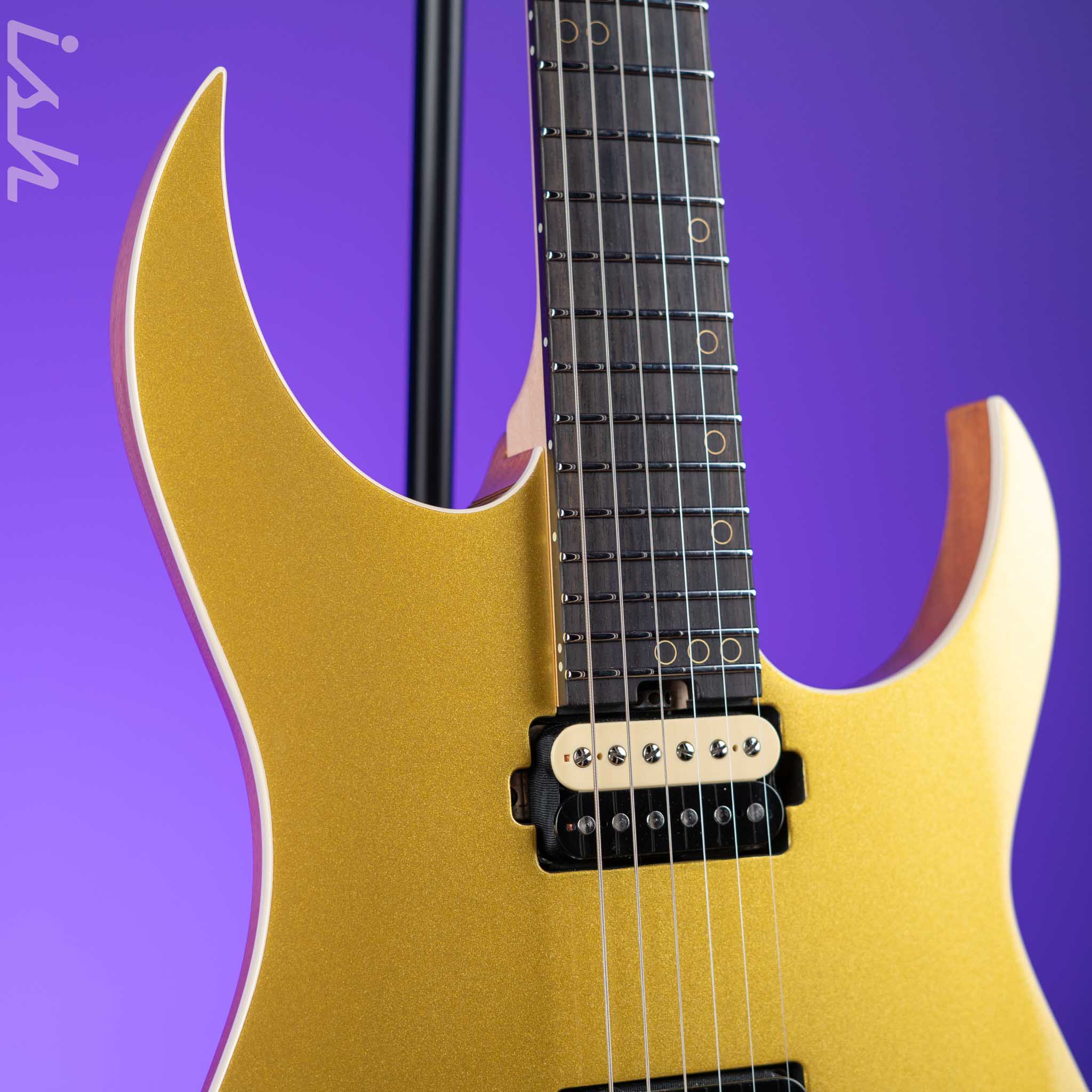 2023 Schecter USA Custom Shop KM-6 III Hybrid Keith Merrow Signature Gold Top - Image 3