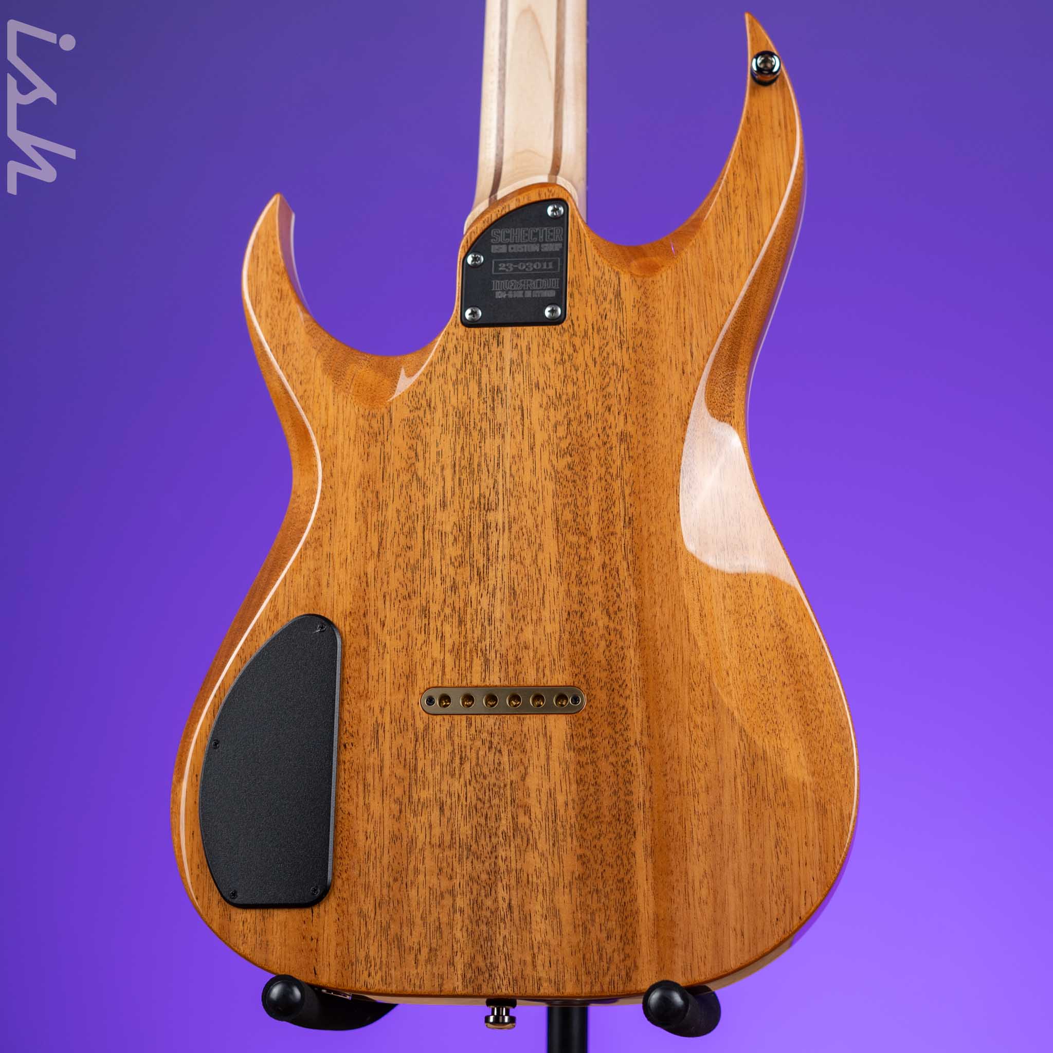 2023 Schecter USA Custom Shop KM-6 III Hybrid Keith Merrow Signature Gold Top - Image 7