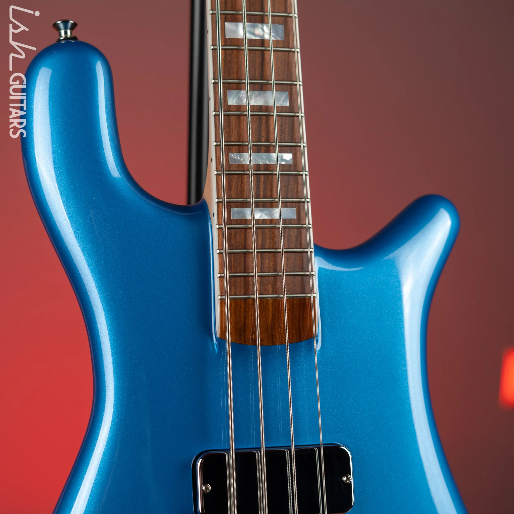 Spector USA NS-1 4-String Bass Lake Placid Blue - Image 3