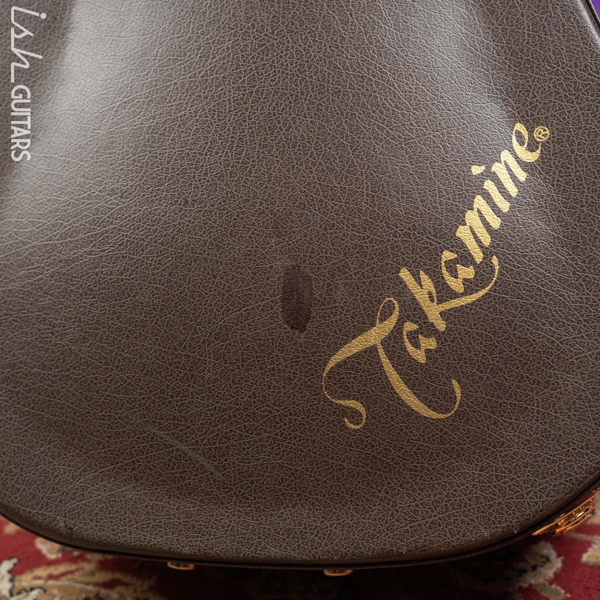 2023 Takamine CRN-TS1 Slope Shoulder Dreadnought Acoustic-Electric Guitar Natural - Image 13