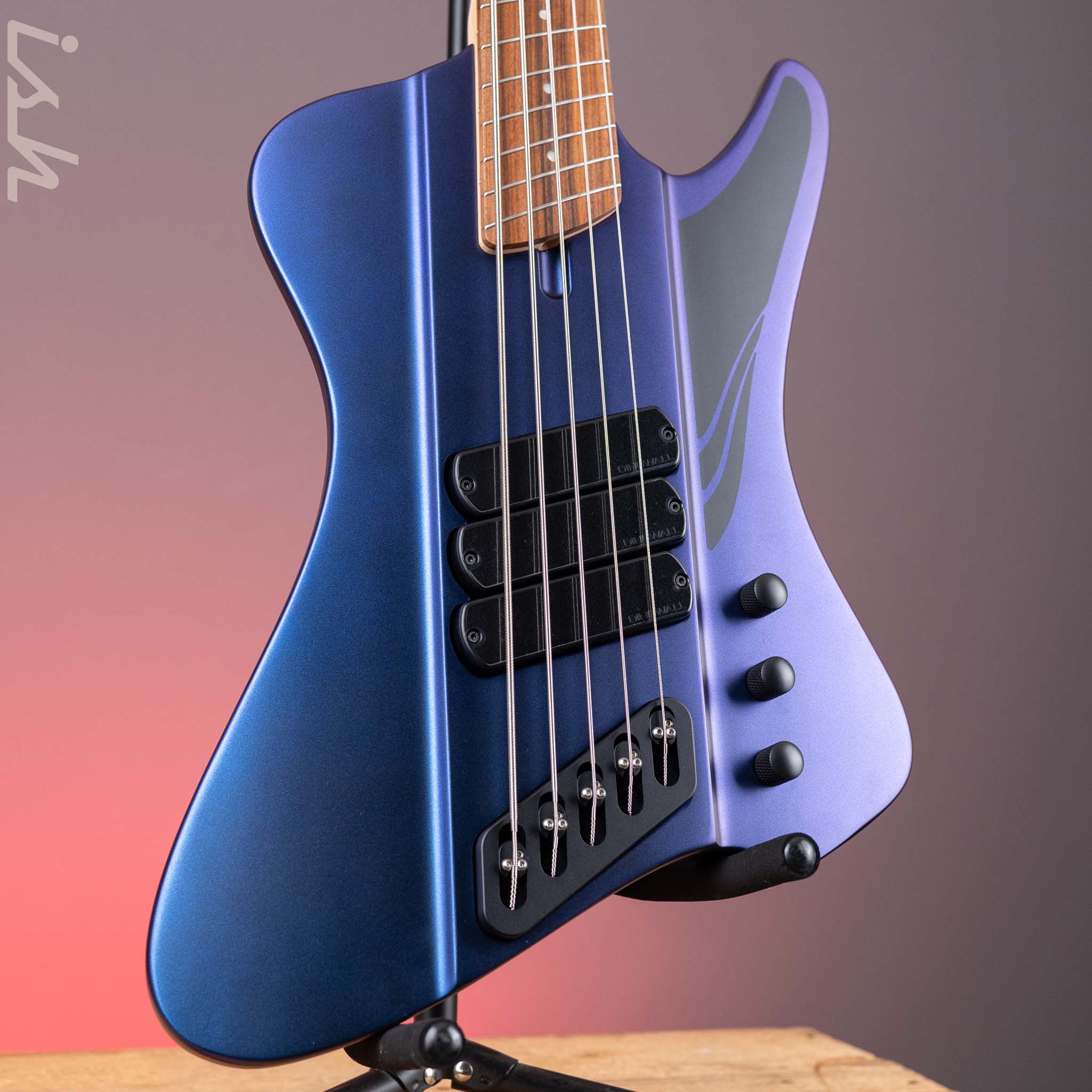 Dingwall D-Roc Standard 5-String Matte Blue to Purple Colorshift