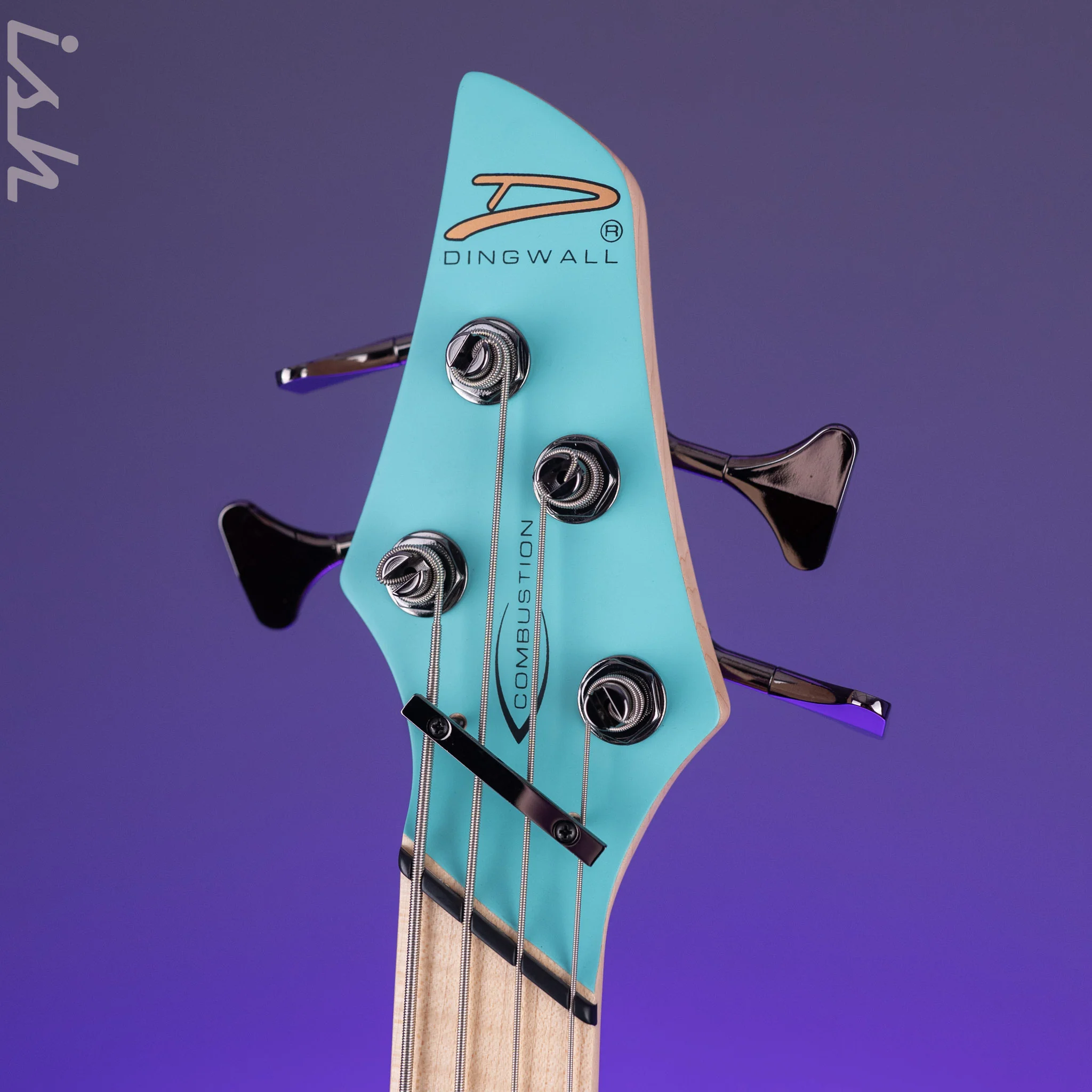 2024 Dingwall NG-3 4-String Bass Guitar Matte Celestial Blue - Image 5