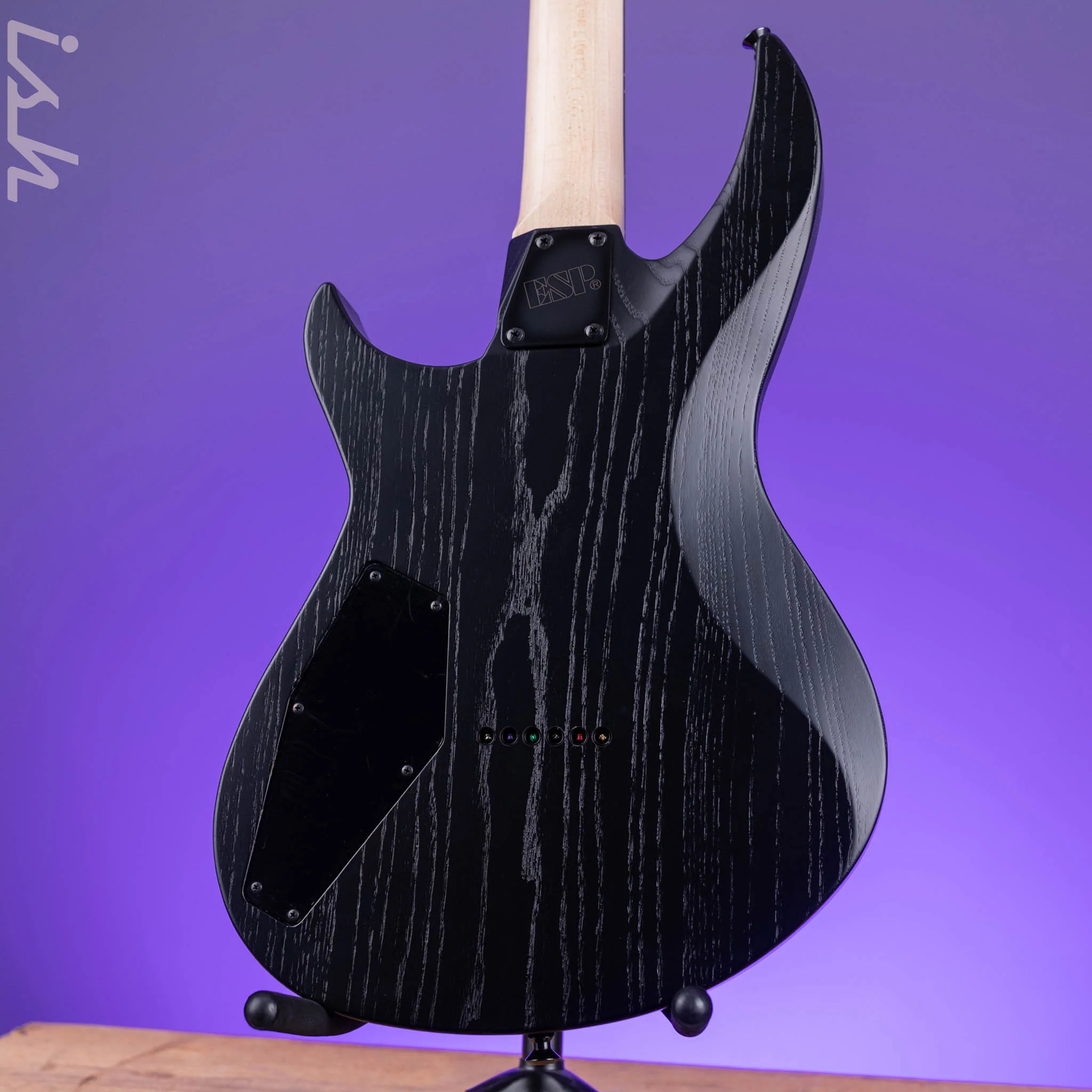 2024 ESP HDX-I USA 3-Tone Sunburst Open Grain Satin - Image 7