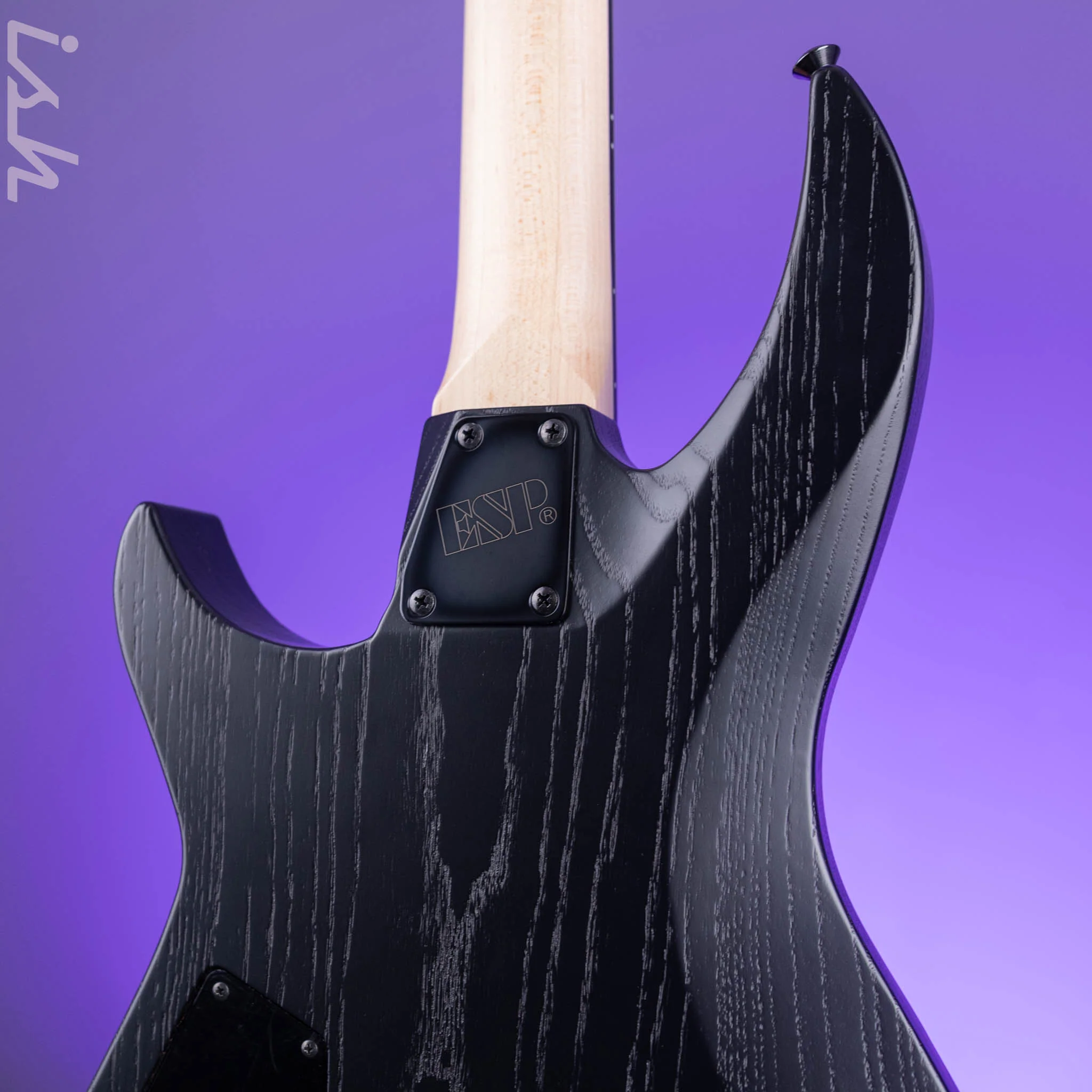 2024 ESP HDX-I USA 3-Tone Sunburst Open Grain Satin - Image 8