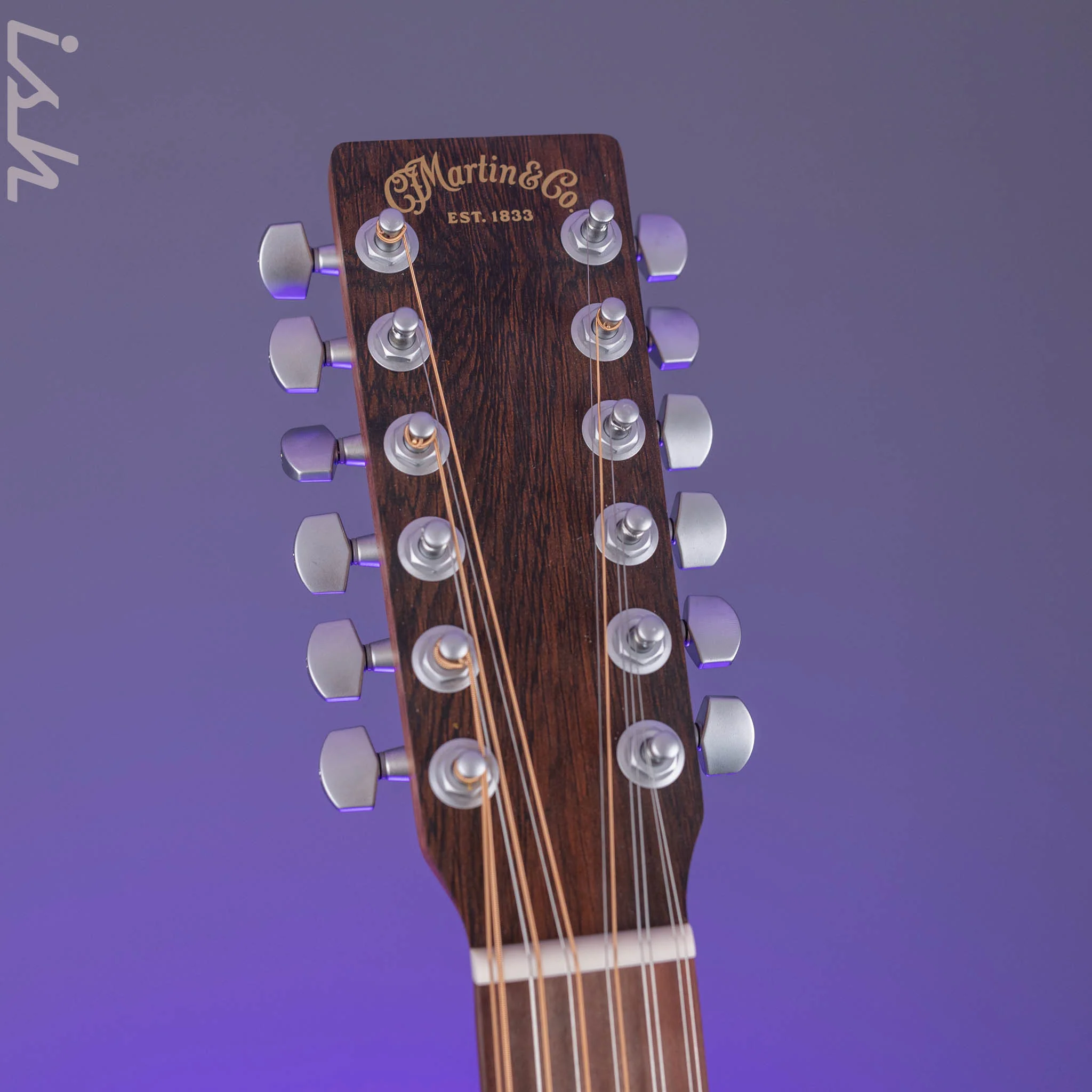 2024 Martin DC-X2E 12-String Acoustic-Electric Guitar Brazilian Rosewood Pattern - Image 6