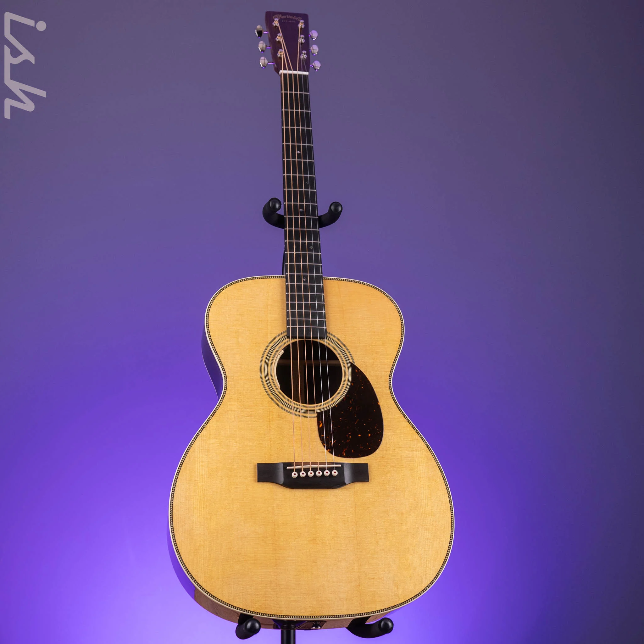 2024 Martin OM-28E Acoustic-Electric Guitar - LR Baggs Anthem - Image 2