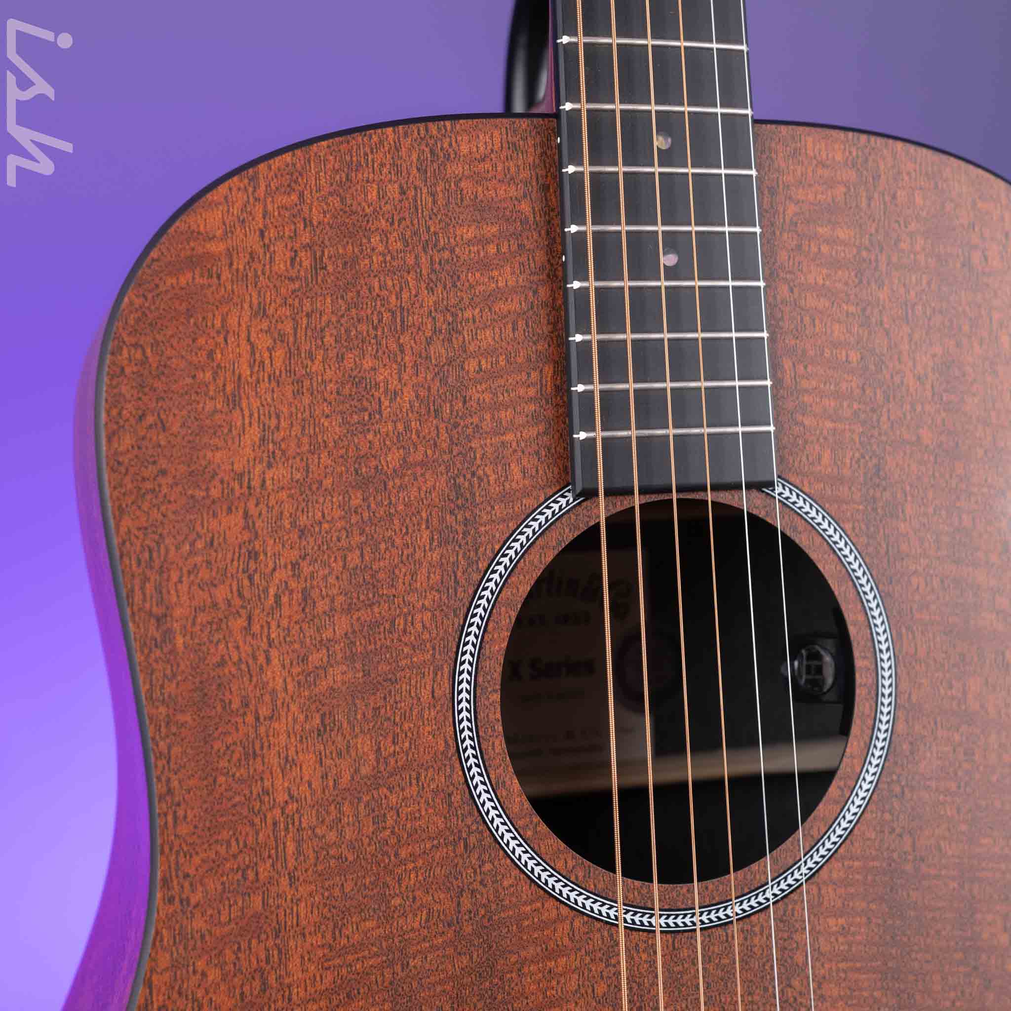 2024 Martin X Series D-X1E HPL Mahogany Acoustic-Electric Guitar - Image 3
