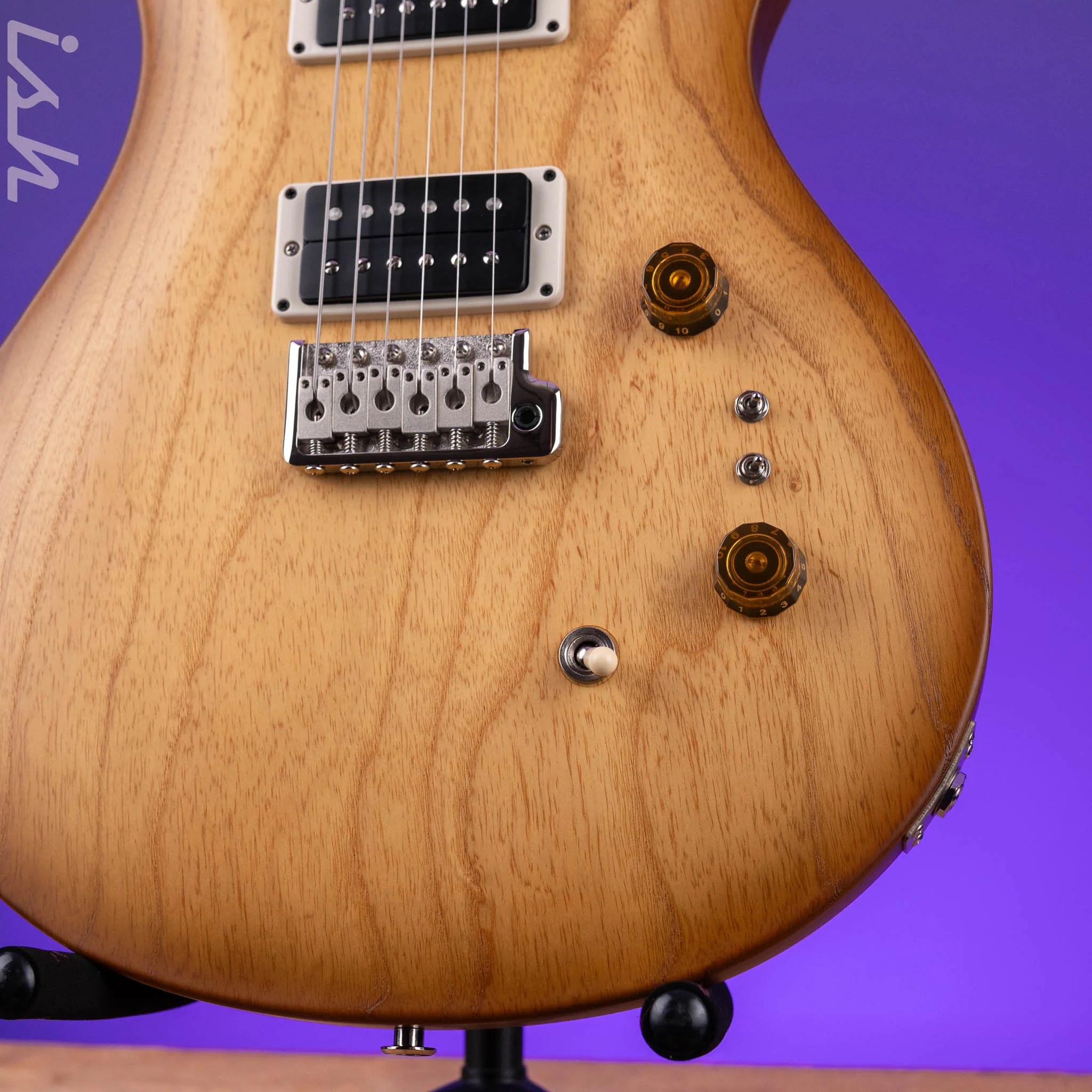 2024 PRS CE 24-08 Swamp Ash Limited Edition Vintage Natural - Image 5