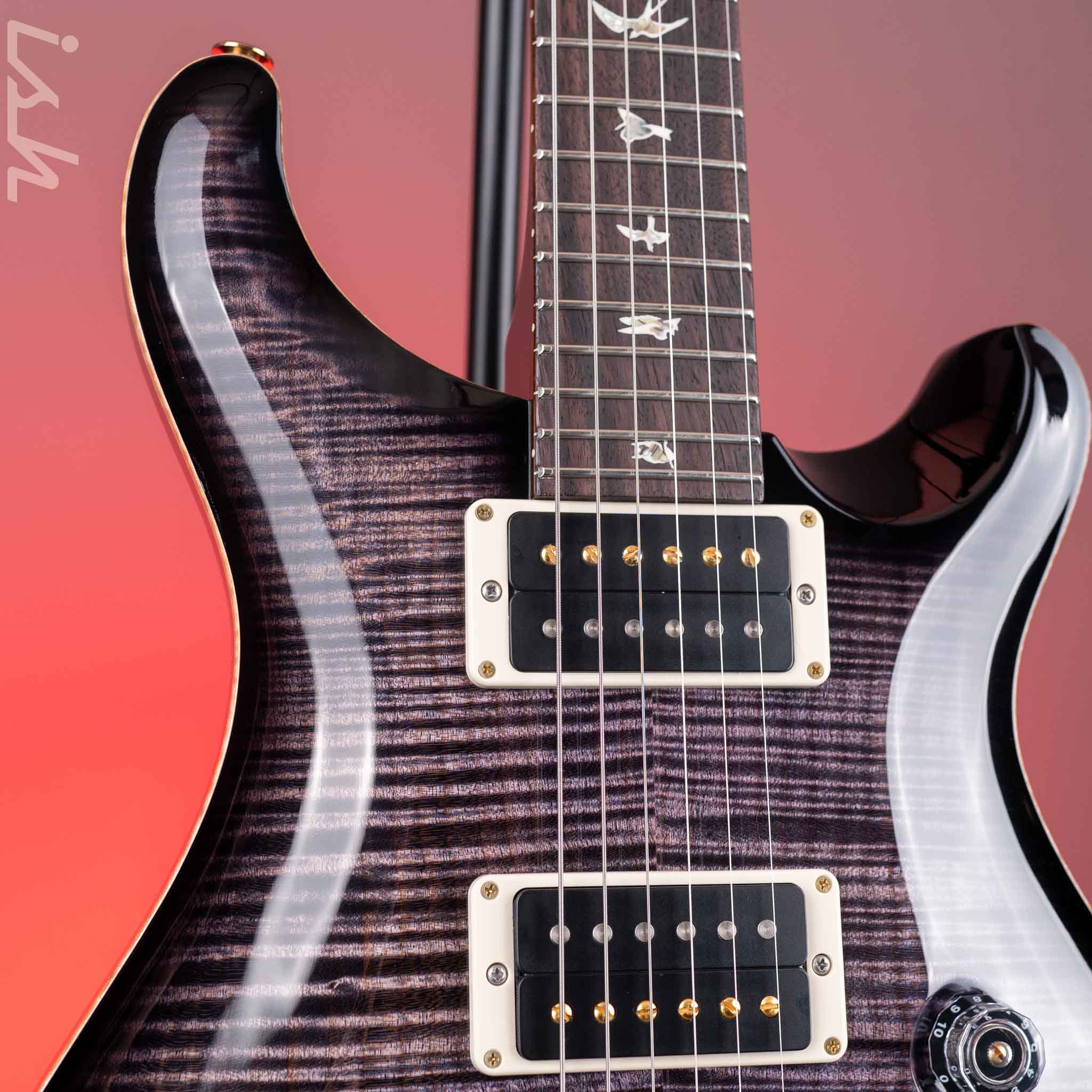 2024 PRS Custom 24 10-Top Electric Guitar Purple Mist - Image 3