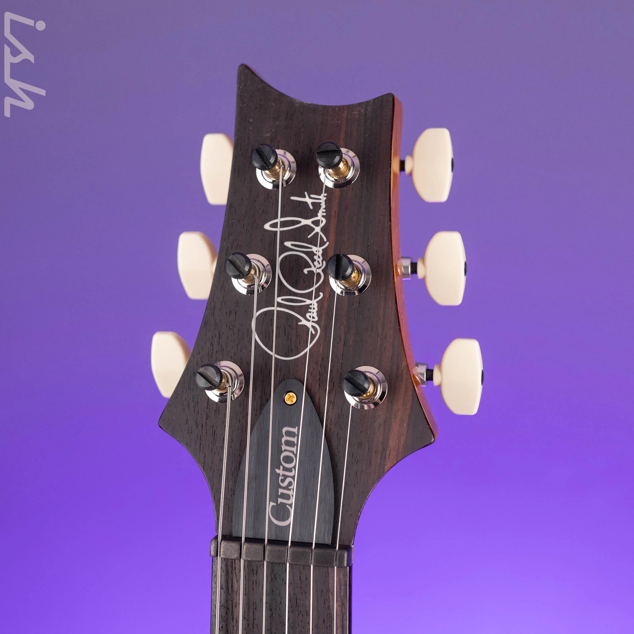 2024 PRS Custom 24 10-Top Electric Guitar Yellow Tiger - Image 5