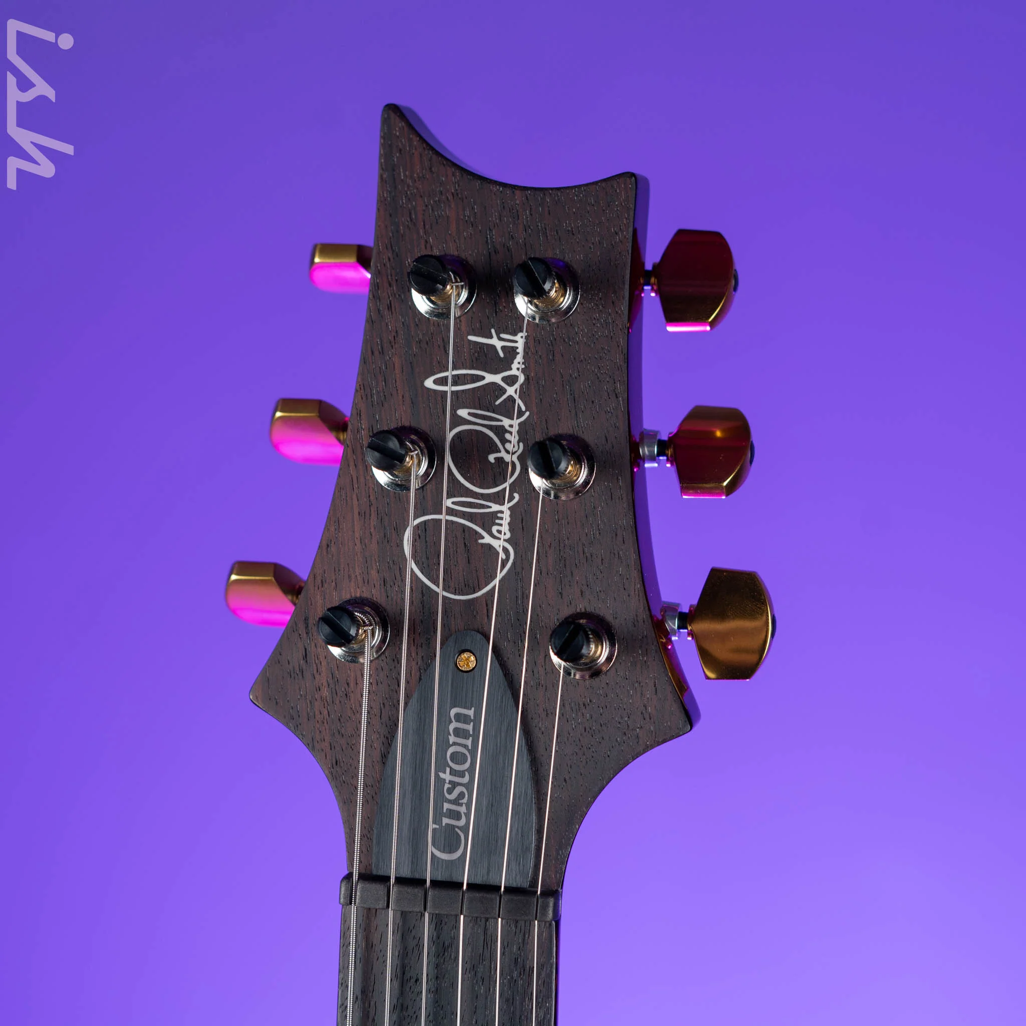 2024 PRS Custom 24 Electric Guitar 10-Top One-Piece Orange Tiger - Image 5