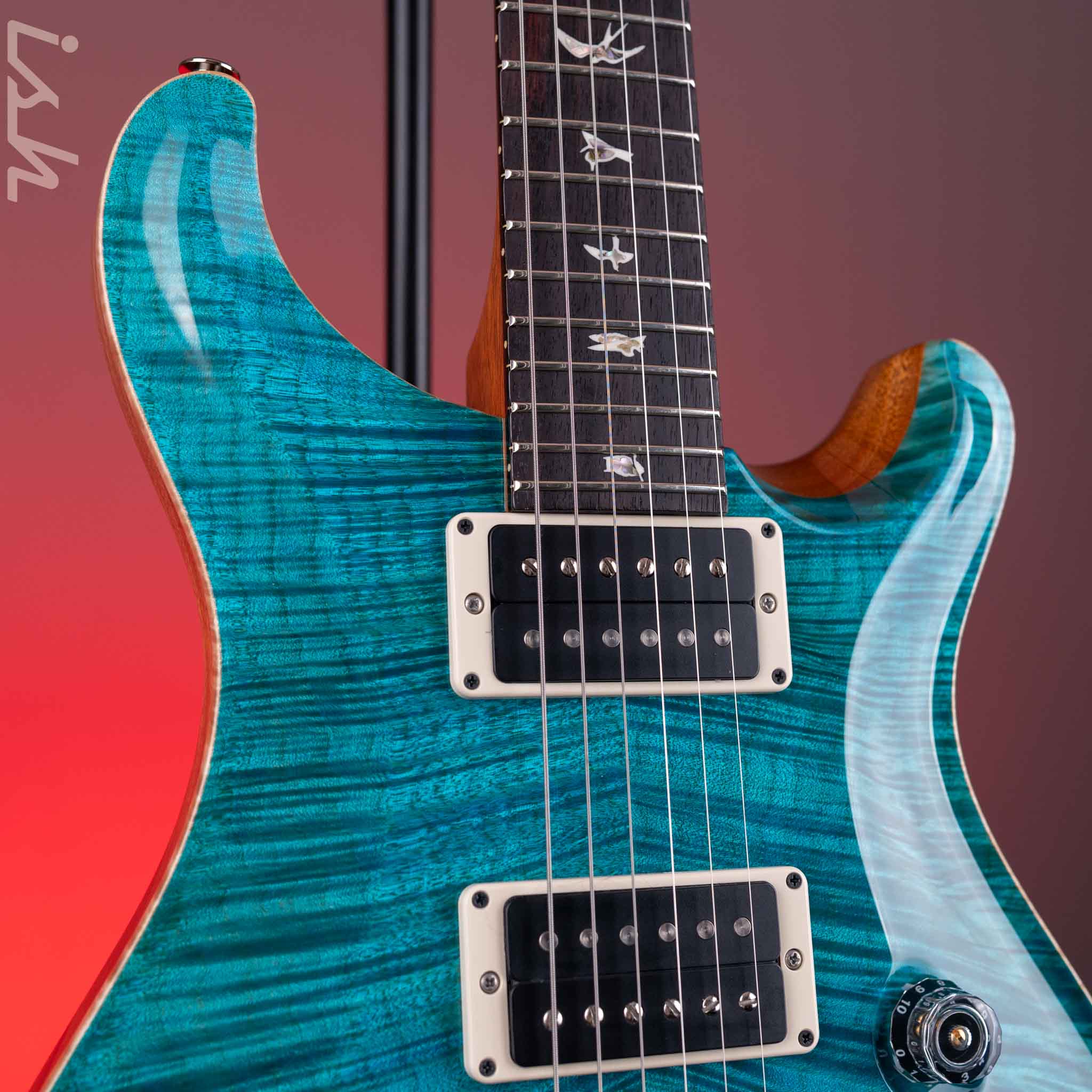 2024 PRS Custom 24 Electric Guitar Carrol Blue - Image 3
