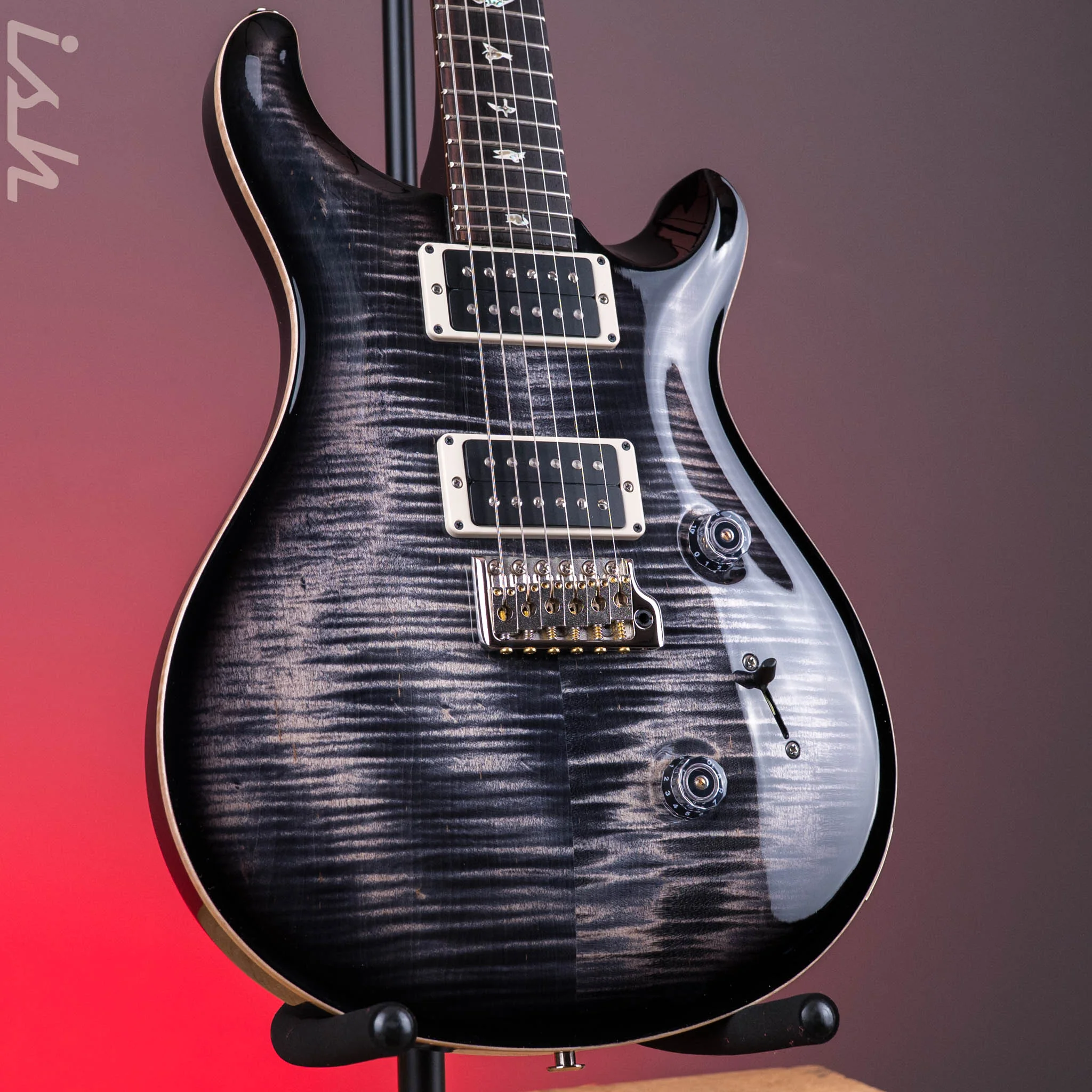 2024 PRS Custom 24 Electric Guitar Charcoal Burst