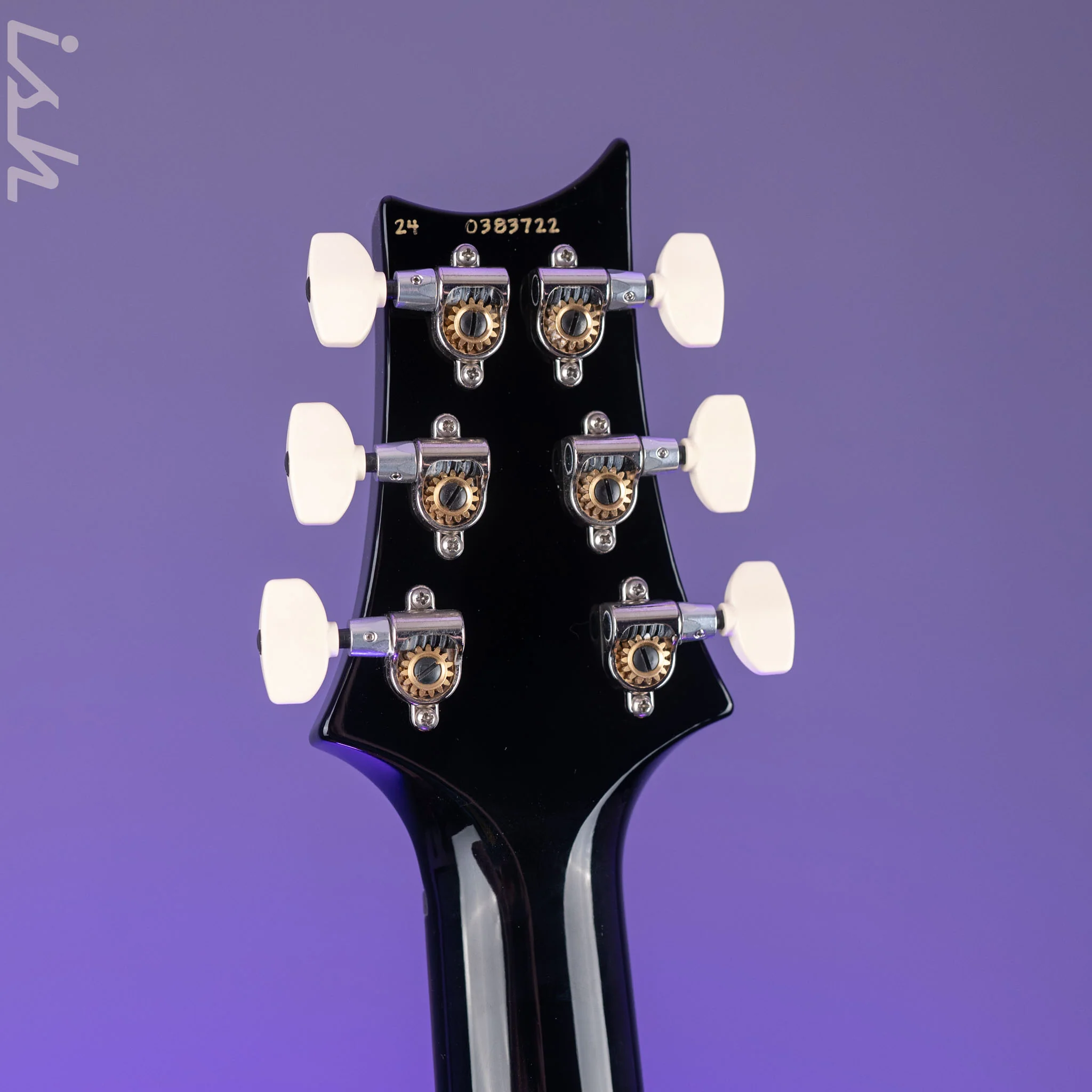 2024 PRS Custom 24 Electric Guitar Charcoal Burst - Image 10