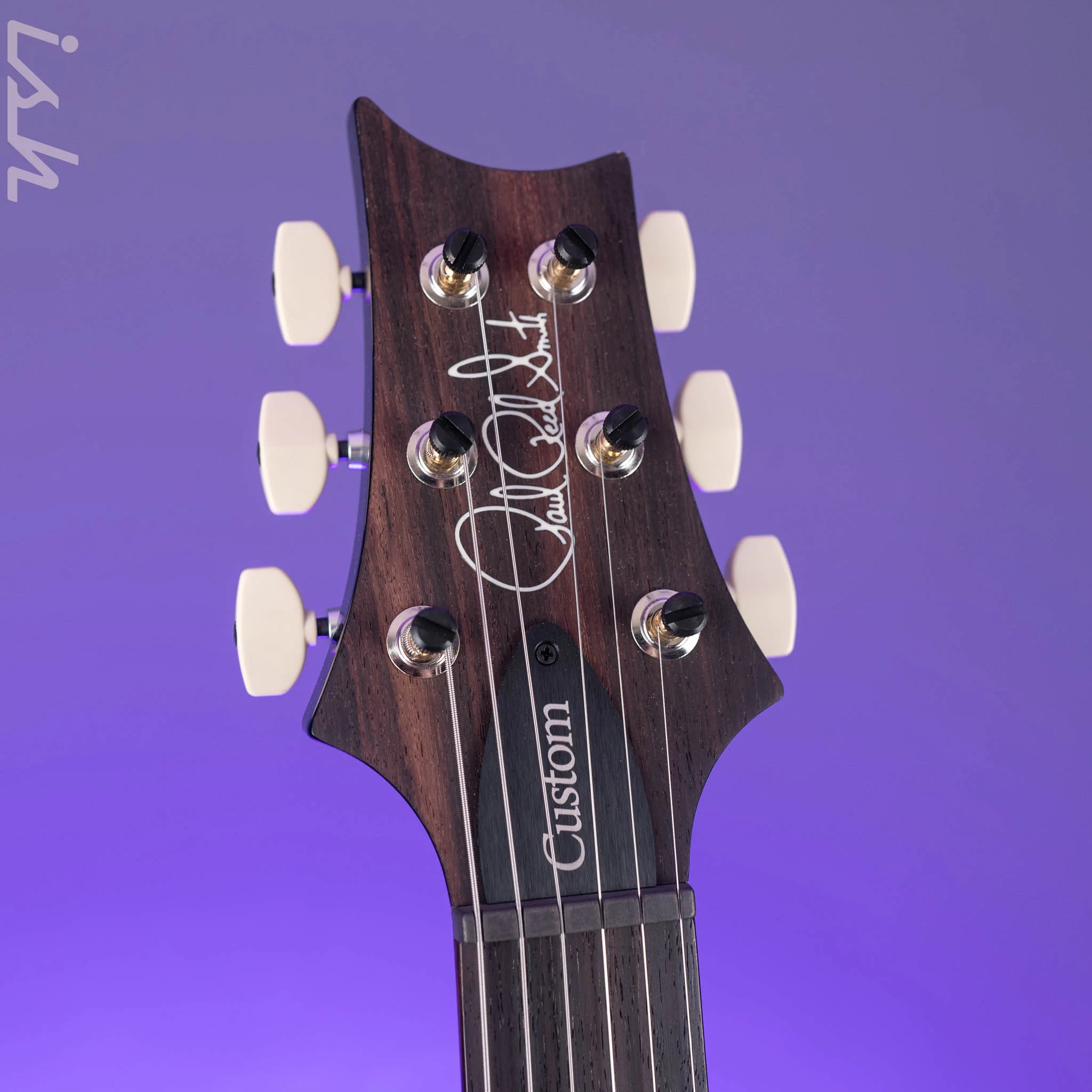 2024 PRS Custom 24 Electric Guitar Charcoal Burst - Image 5