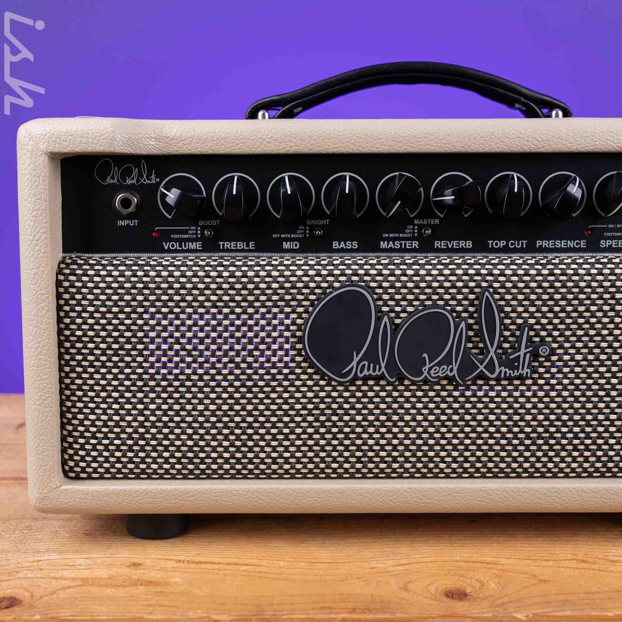 2024 PRS DGT 15 David Grissom 15-watt Tube Head Blonde Tolex - Image 4