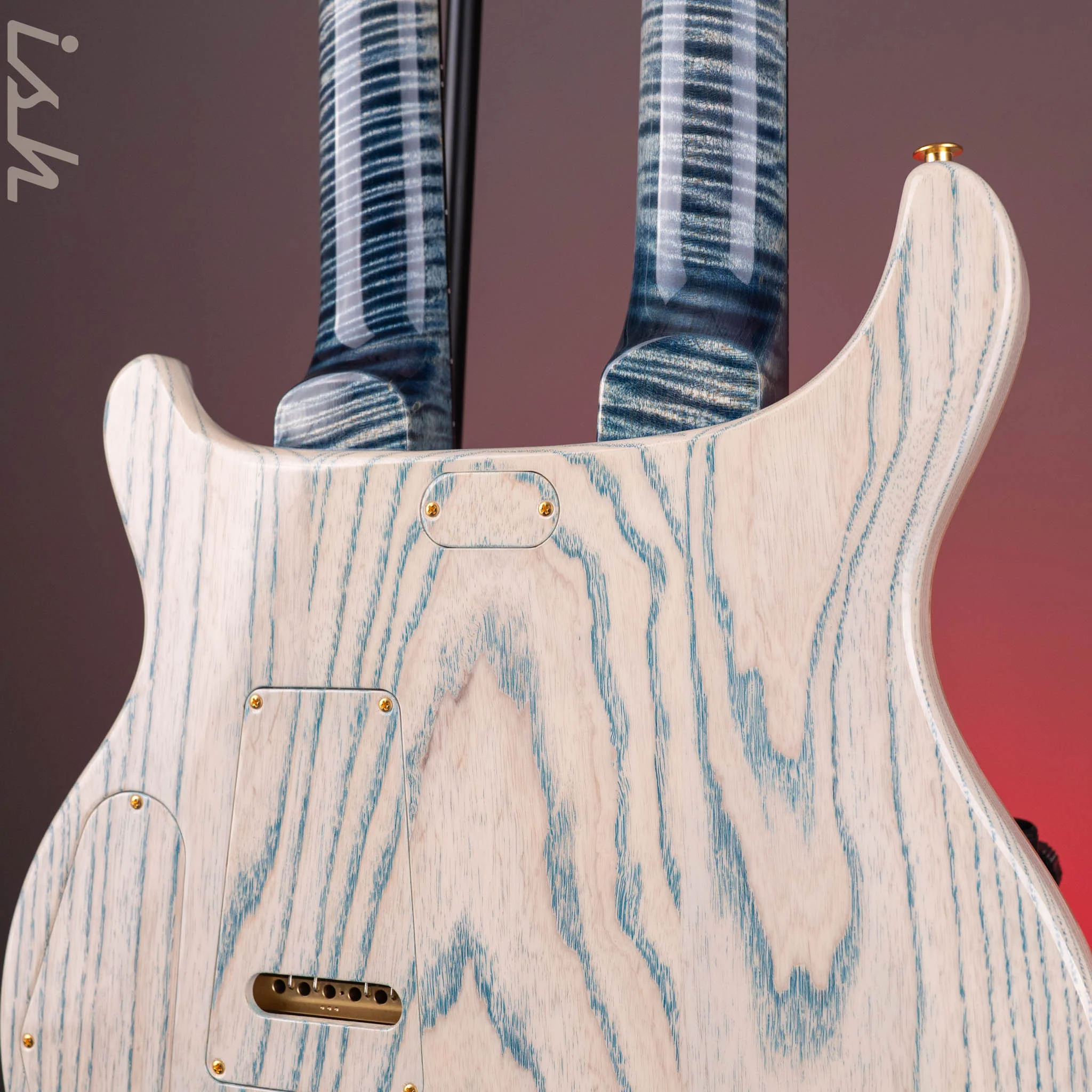 2024 PRS Private Stock Custom 22 / 12-String Double Neck Indigo Glow - Image 12