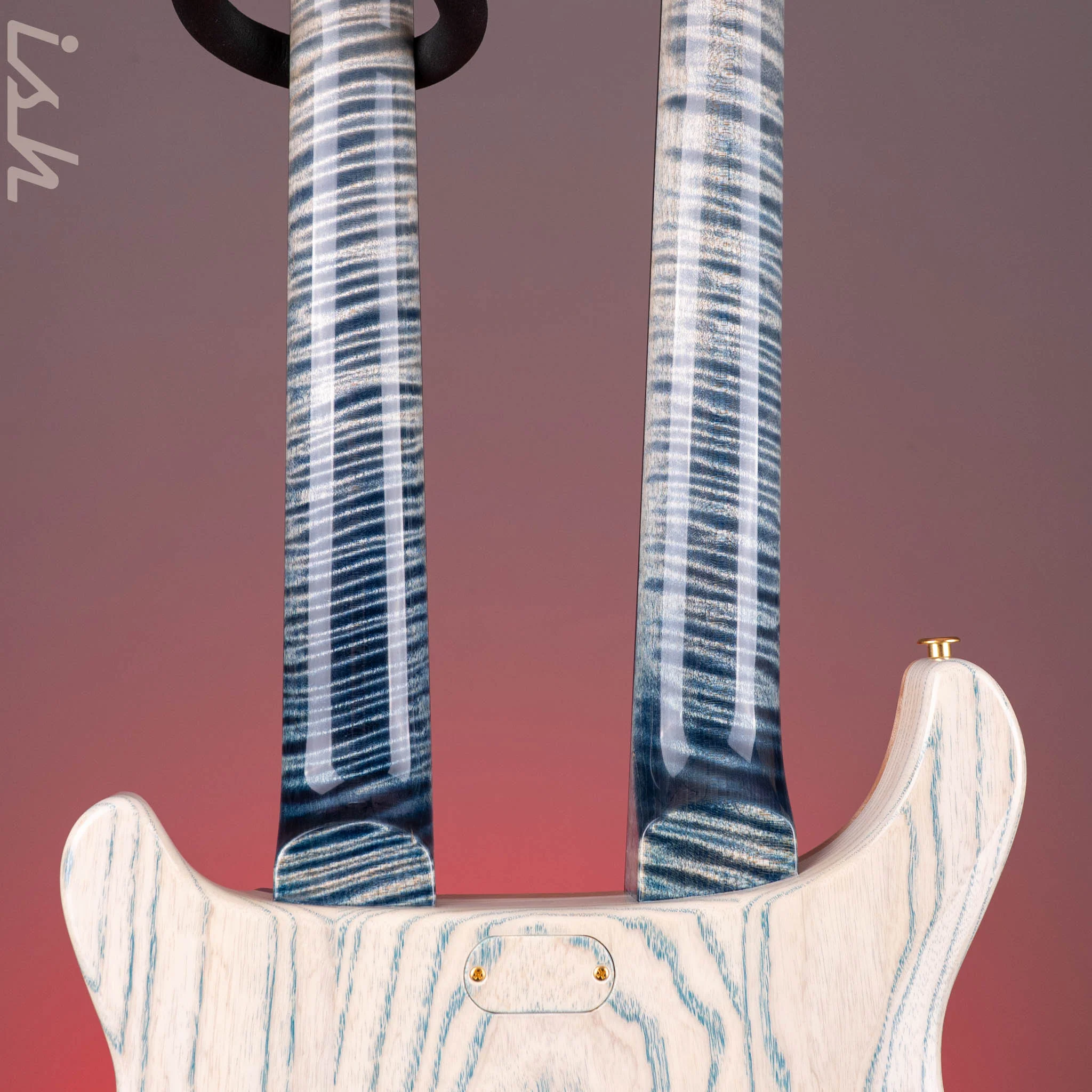 2024 PRS Private Stock Custom 22 / 12-String Double Neck Indigo Glow - Image 14