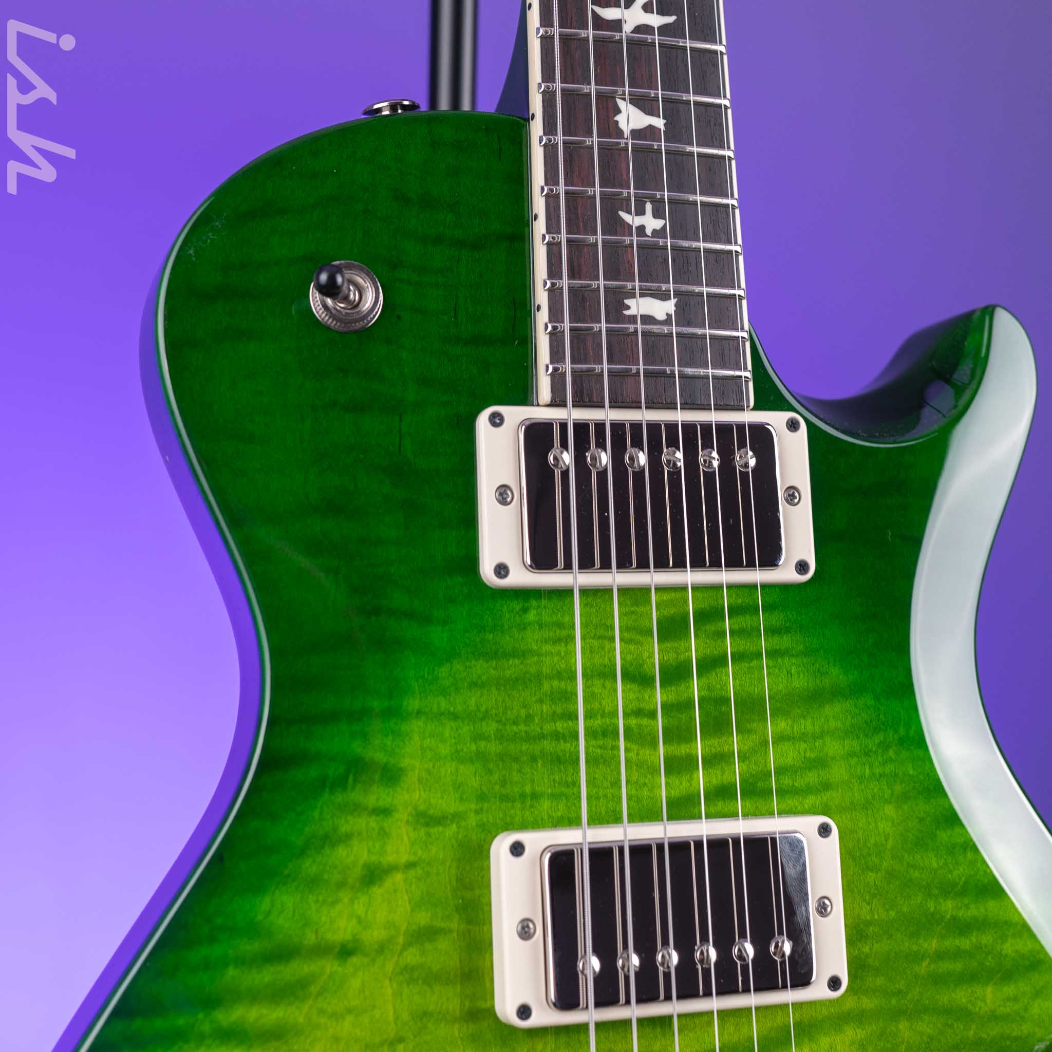 2024 PRS S2 McCarty 594 Singlecut Electric Guitar Eriza Verde - Image 3