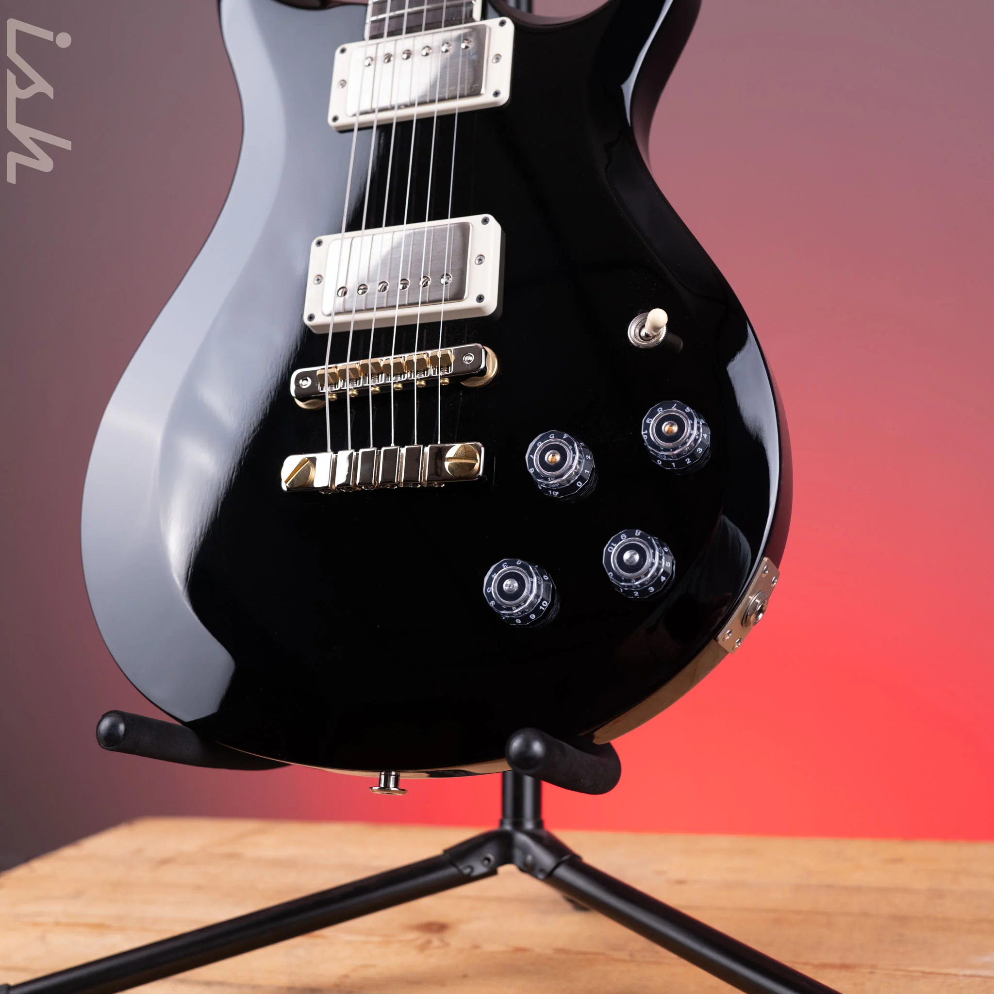 2024 PRS S2 McCarty 594 Thinline Electric Guitar Black - Image 4