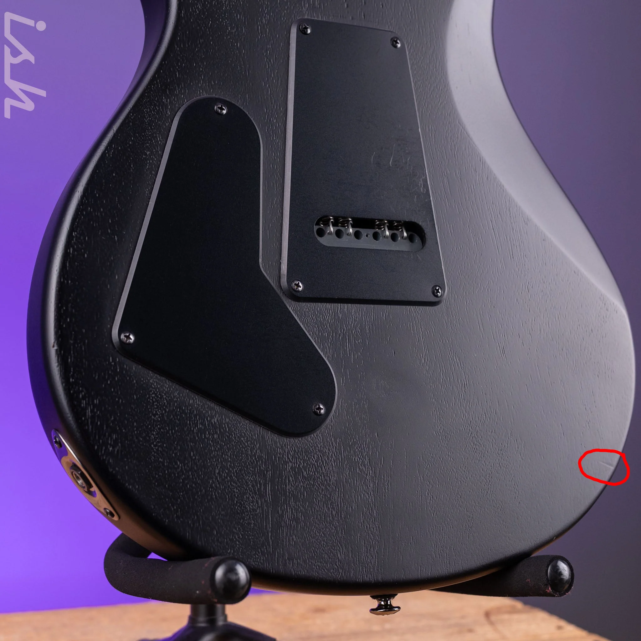 2024 PRS SE CE24 Swamp Ash Limited Edition Sandblasted Purple - Image 14